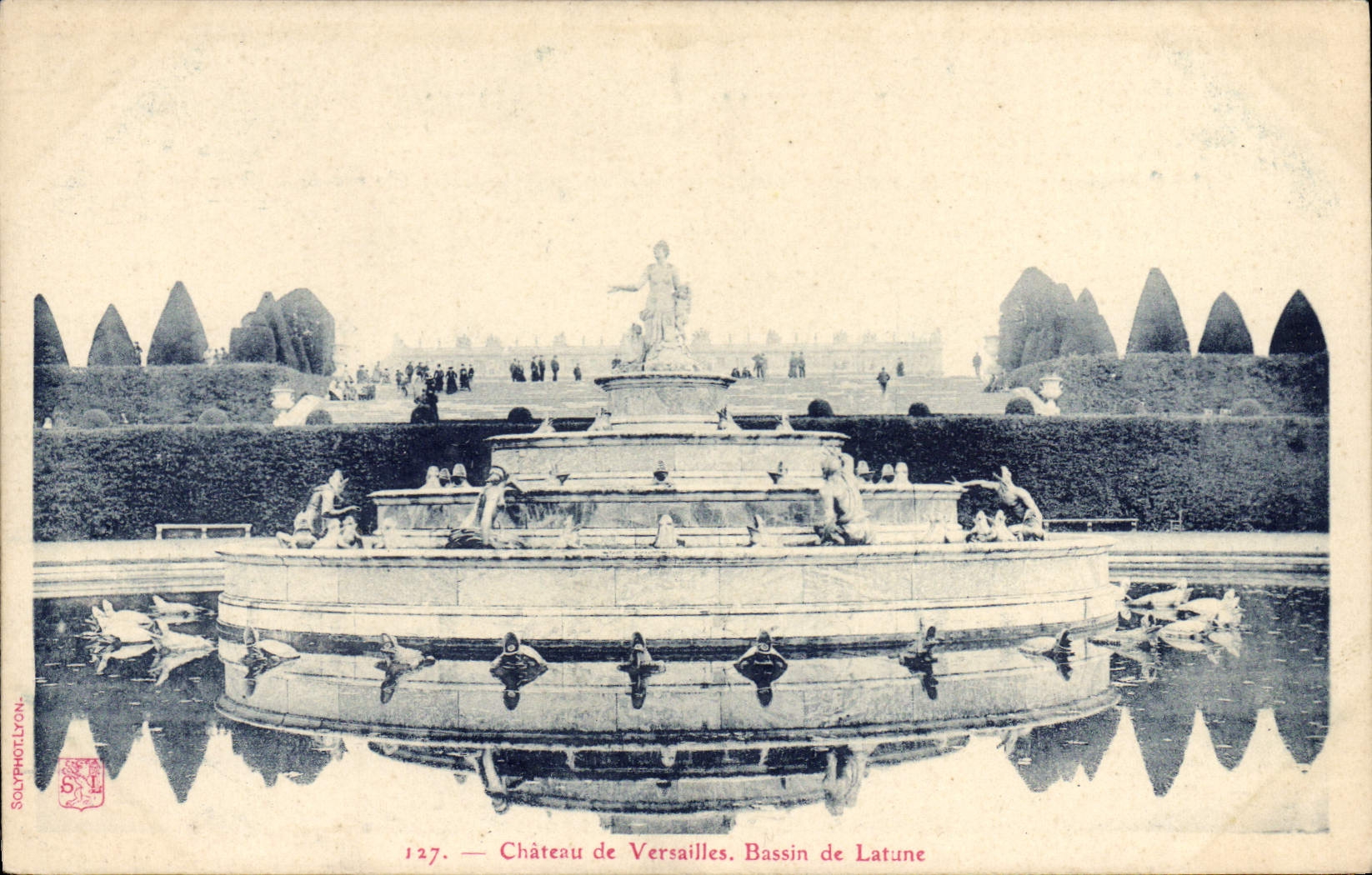 CPA Chateau de Versailles Bassin de Latone