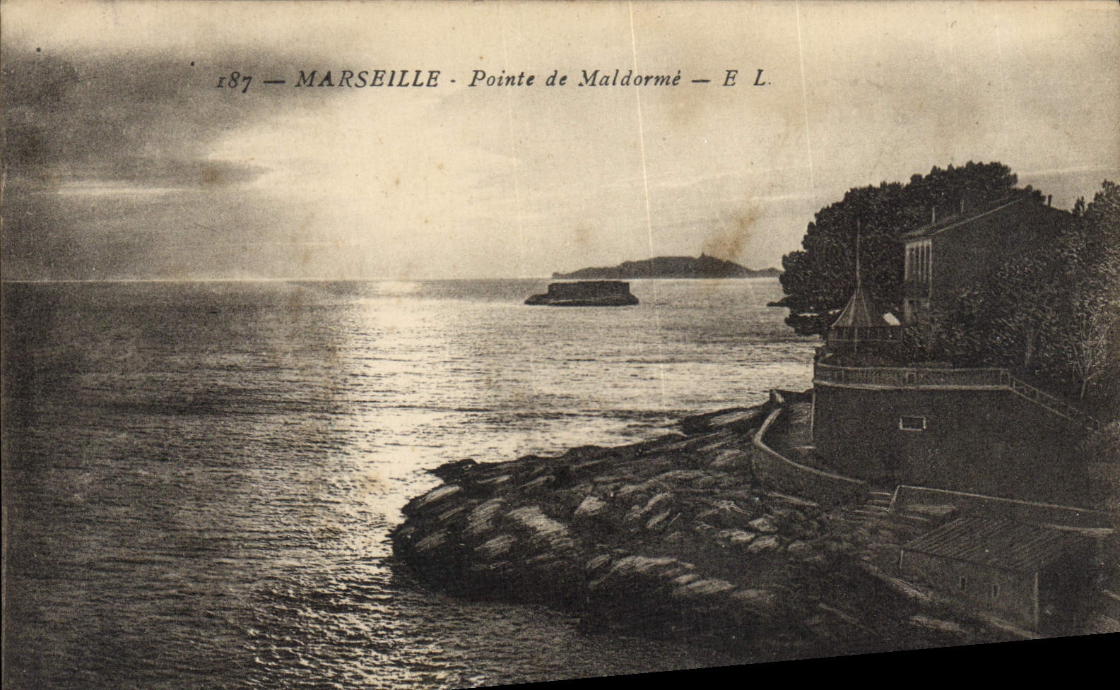 CPA Marseille Pointe De Maldorme