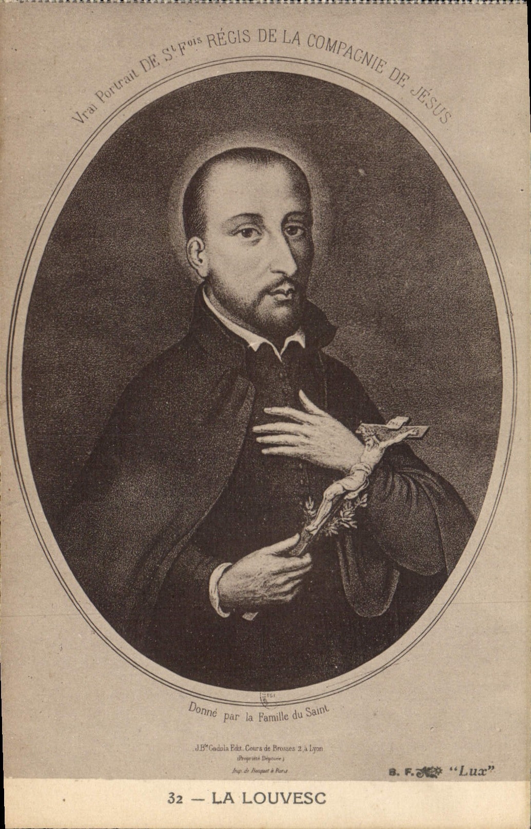 VINTAGE POSTCARD Louvesc St François Governed of the Society of Jesus