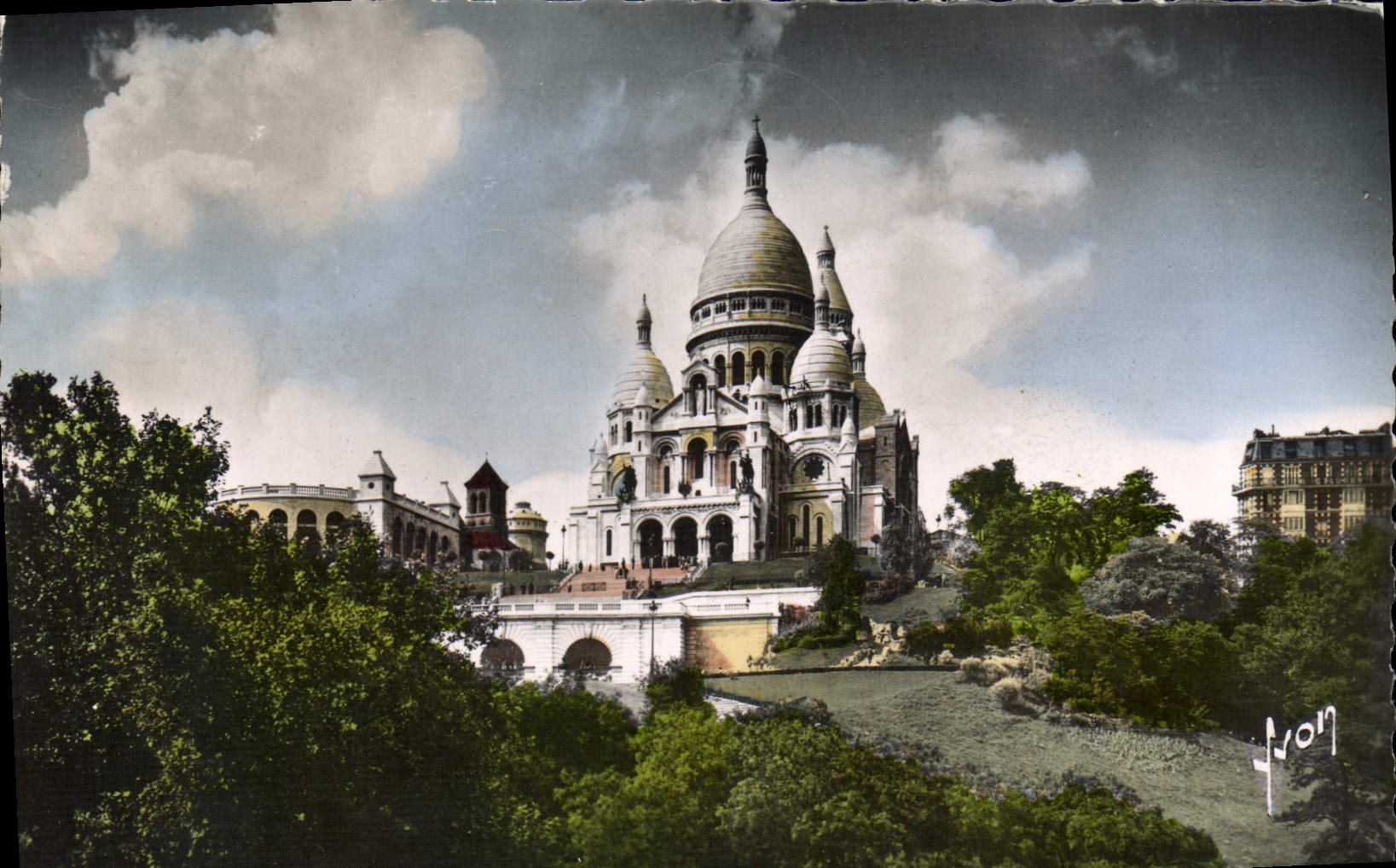 CPM Paris En Flanant Basilique Du Sacre Coeur De Montmartre