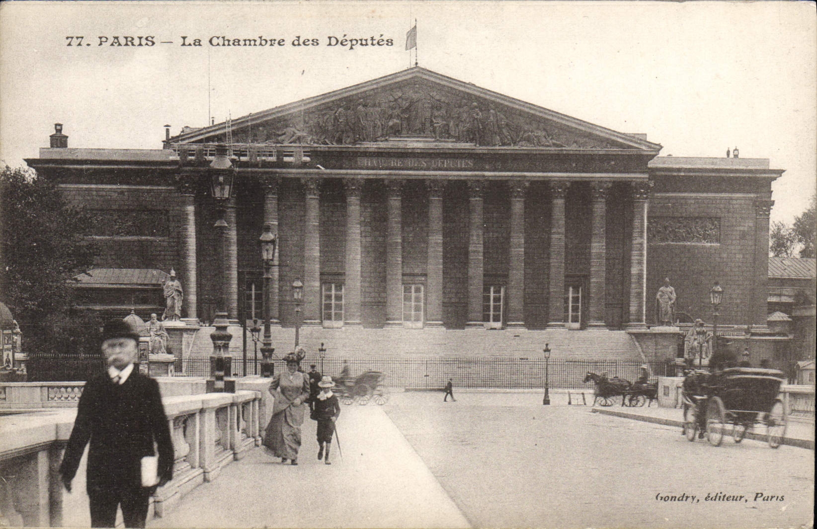 CPA Paris Le Chambre Des Deputes