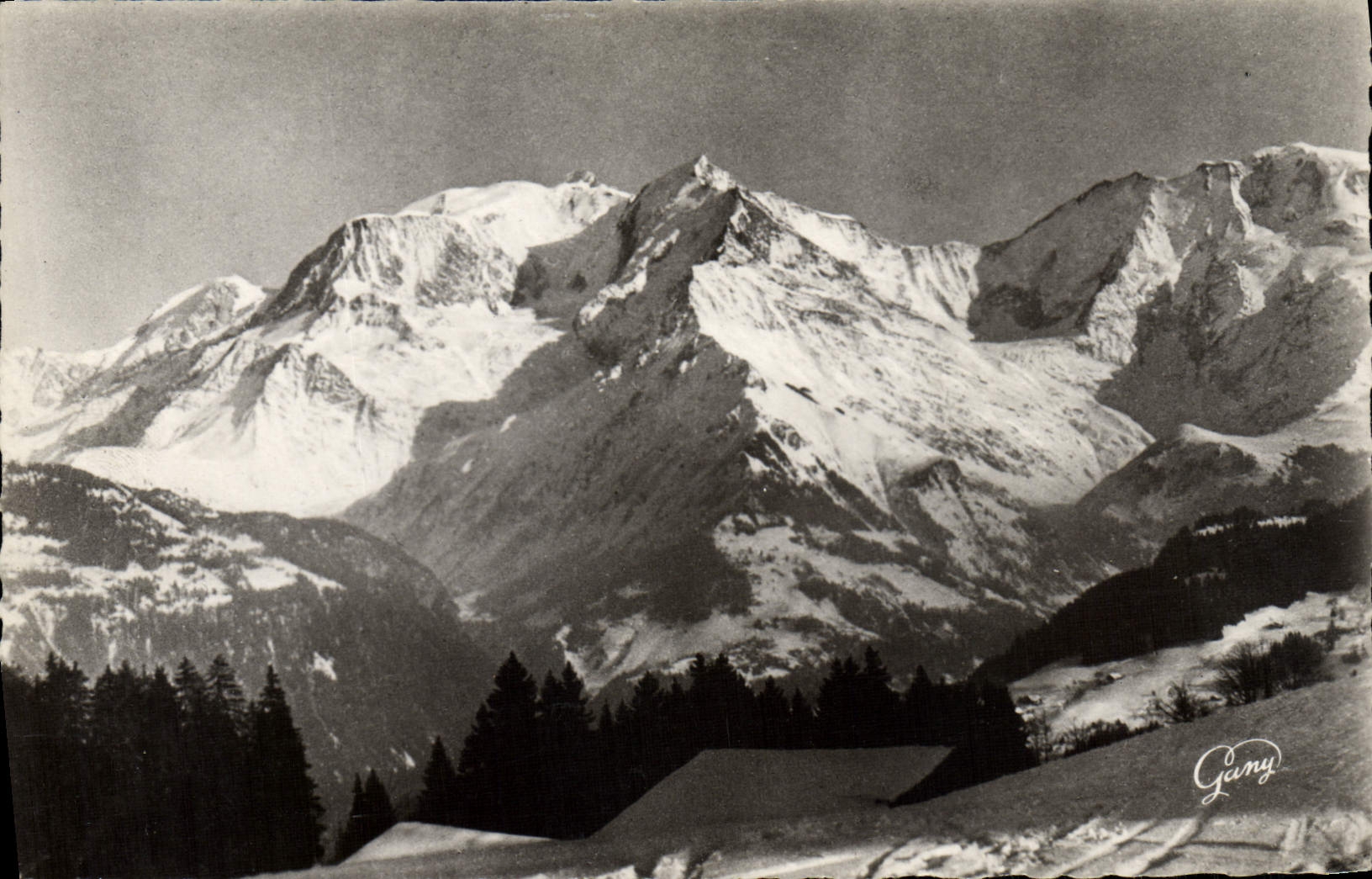 CPM Saint Gervais Les Bains Le Dome de Miage vu du Bettex