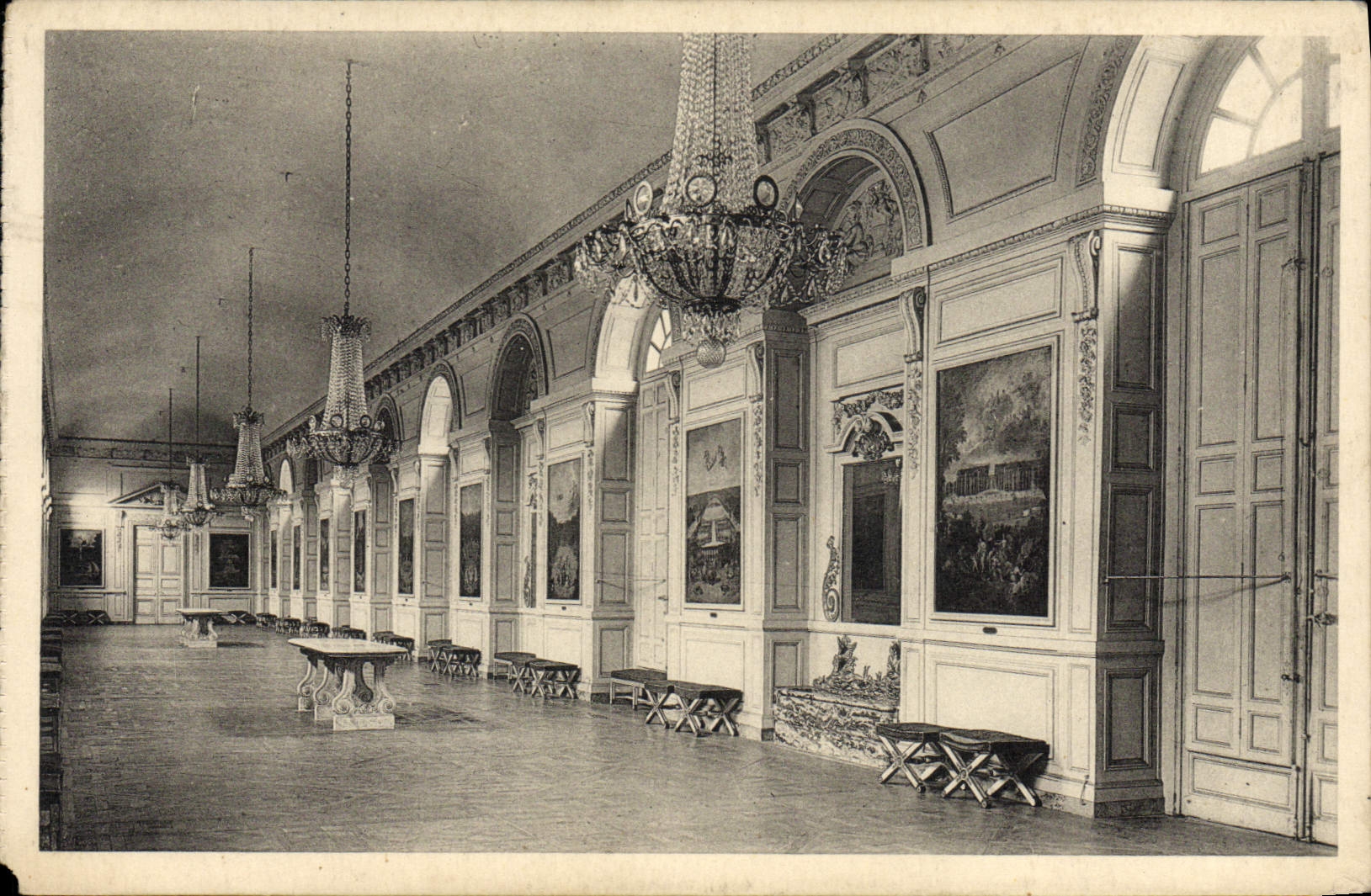 CPA Grand Trianon Le Galerie Versailles