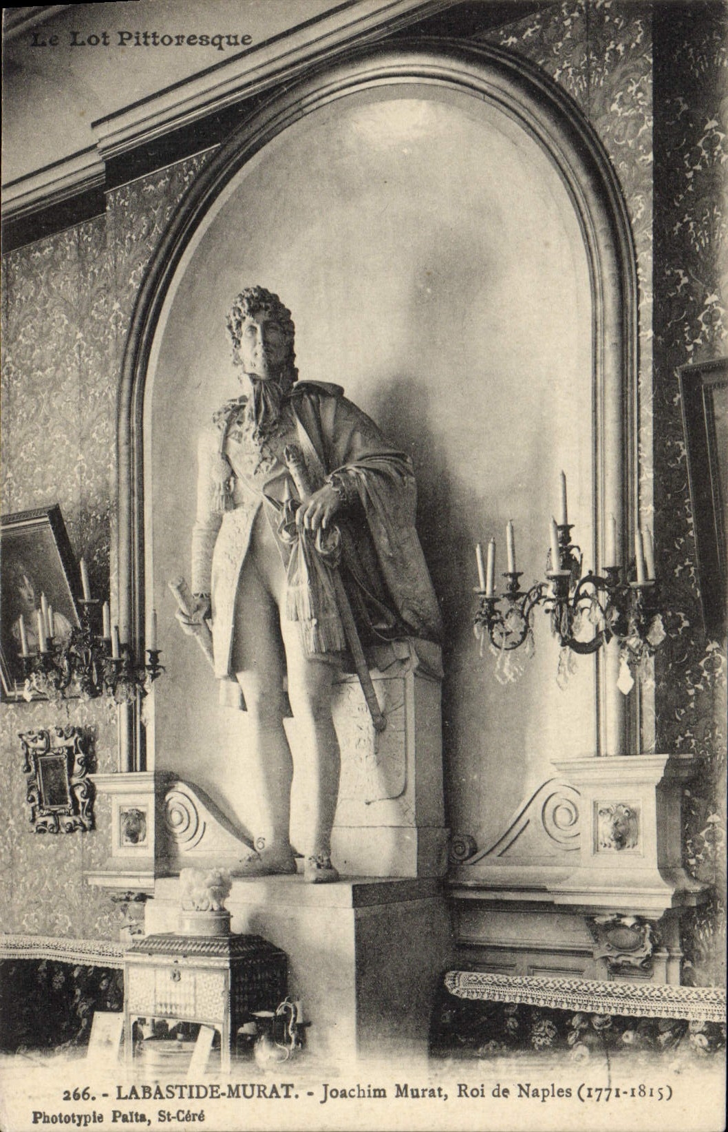 CPA Labastide Murat Joacjim Murat Roi de Naples