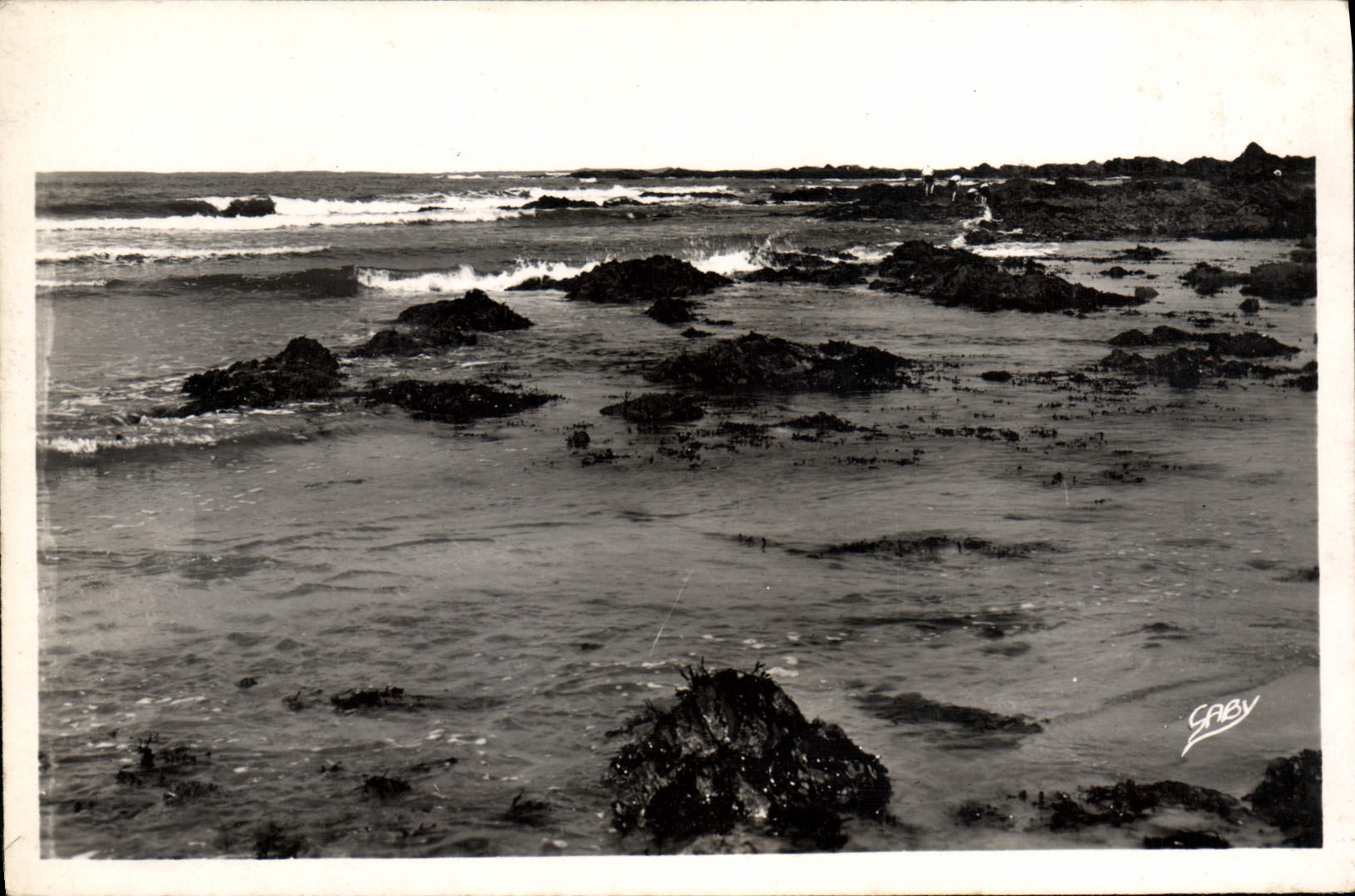 CPA Les Sables d'Olonne La Cote Sauvage