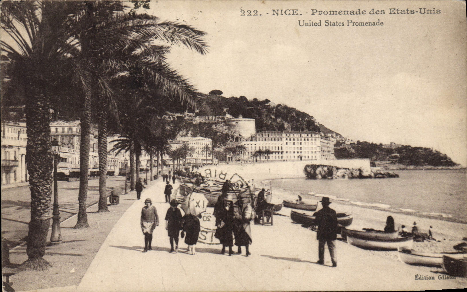CPA Nice Promenade Des Etats Unis