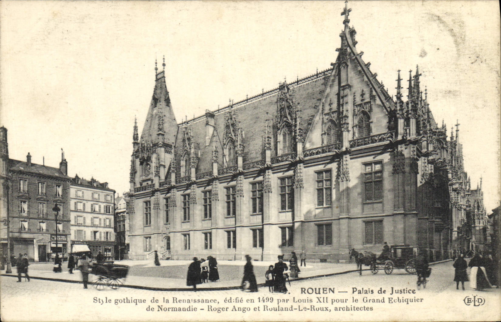 CPA Rouen Palais de Justice