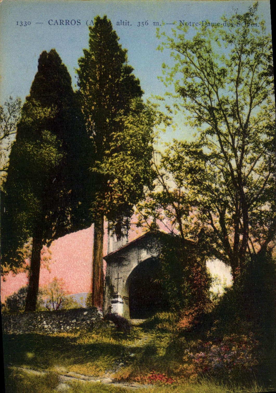 CPA Carros Notre Dame des Seines