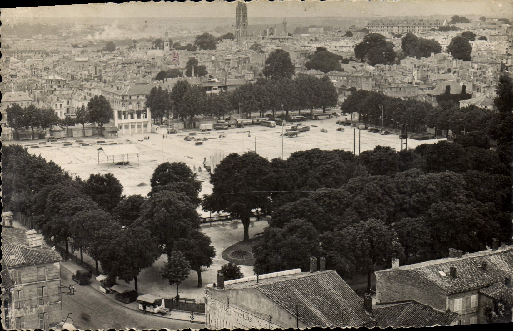 MODERN CARD Niort View the Center And the Place Of the Breach
