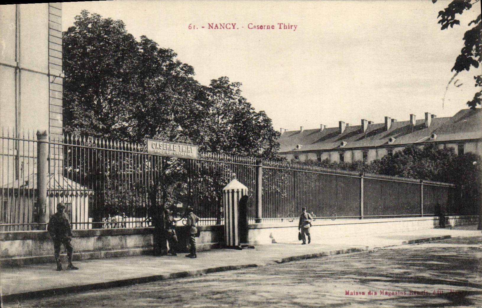 CPA Nancy Caserne Thiry Militaria