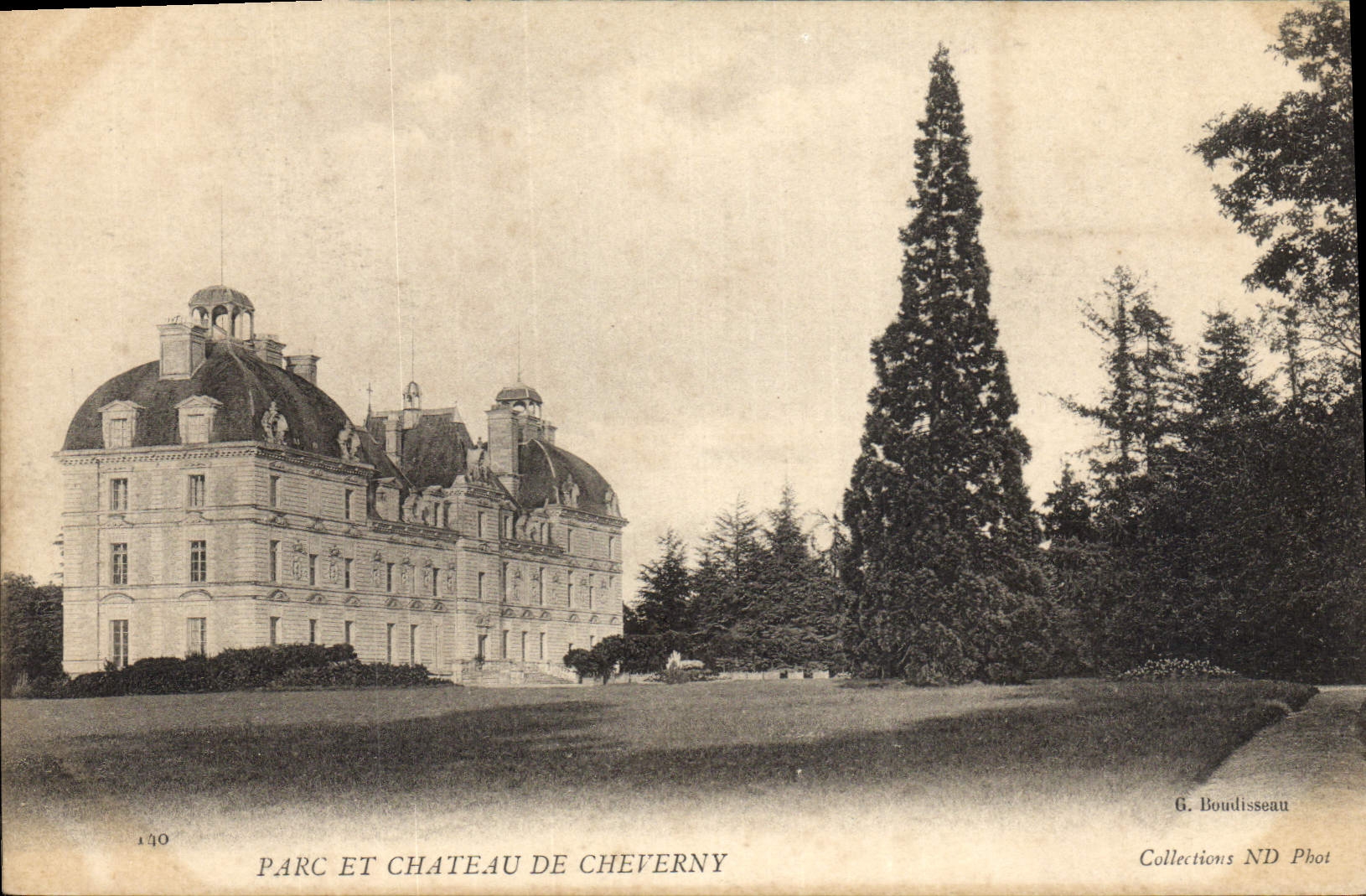 CPA Parc Et Chateau De Cheverny
