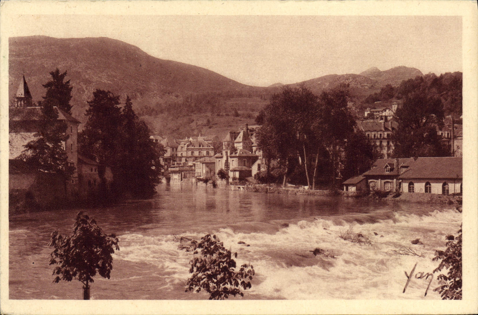 La POSTAL de la VENDIMIA pesada la caída de dio