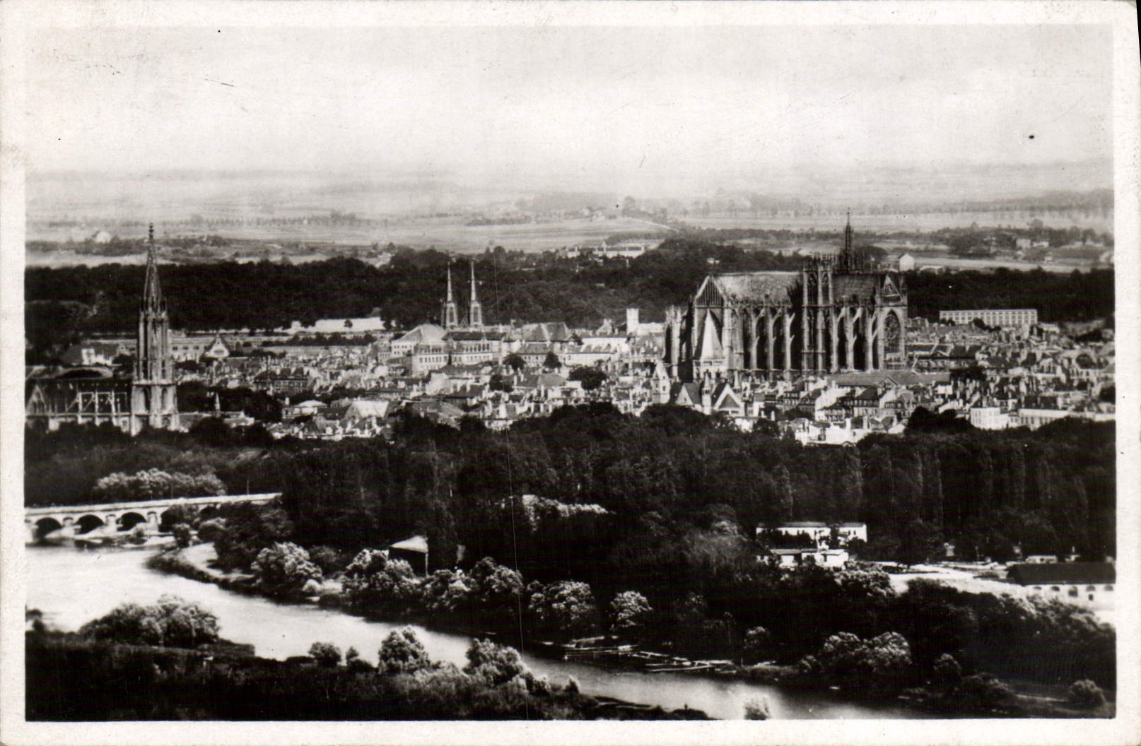 CPM Metz Vue Generale