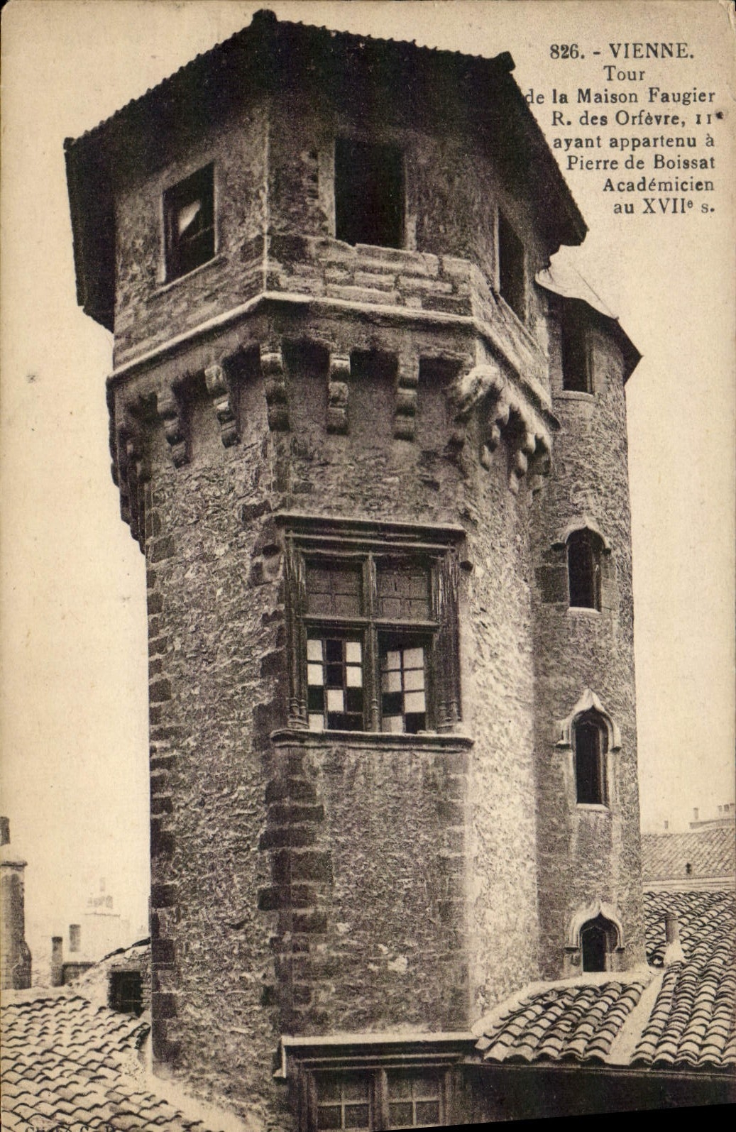 CPA Vienne Tour de la Maison Faugier