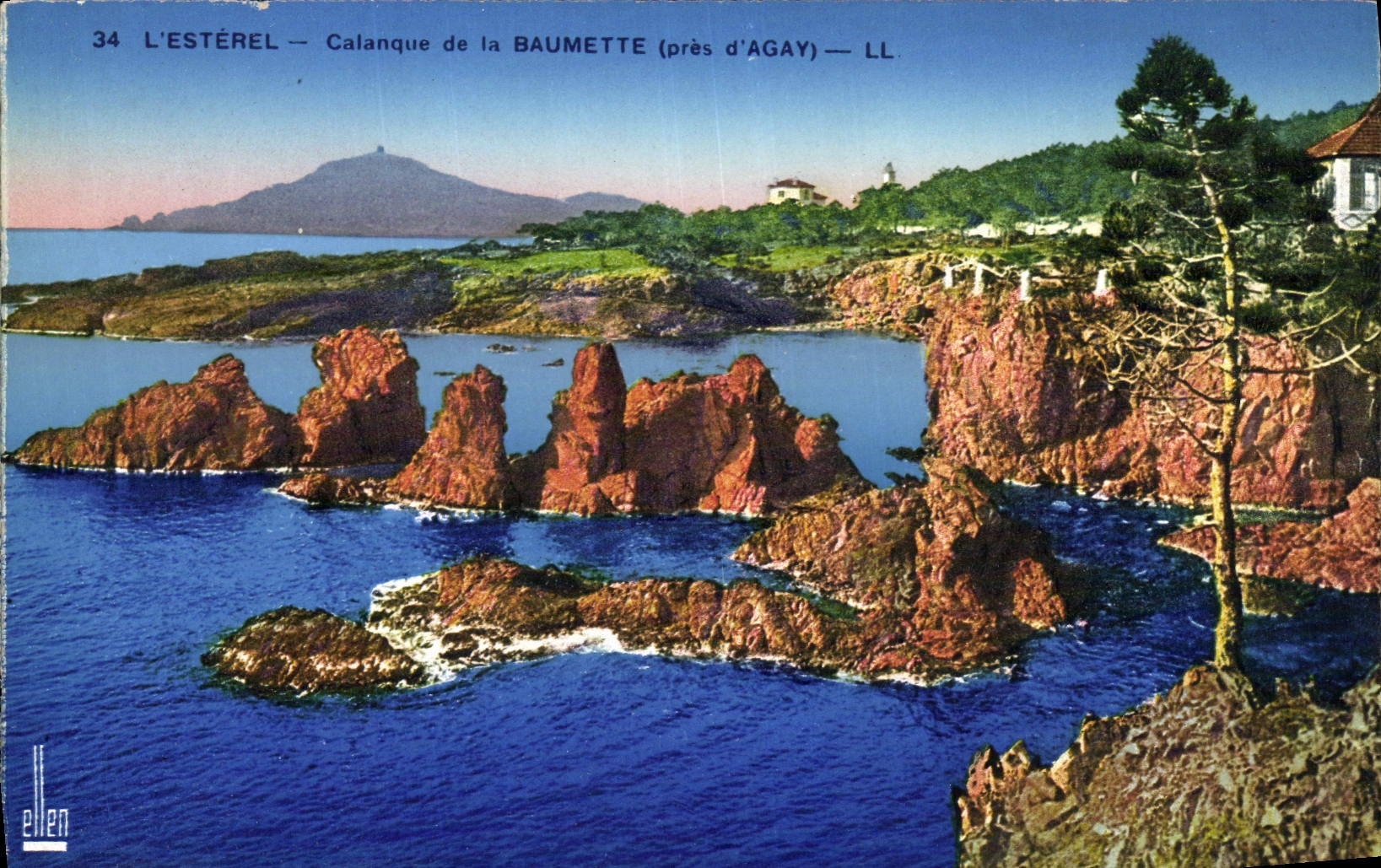 CPA L'Esterel Calanque De La Baumette pres d'Agay