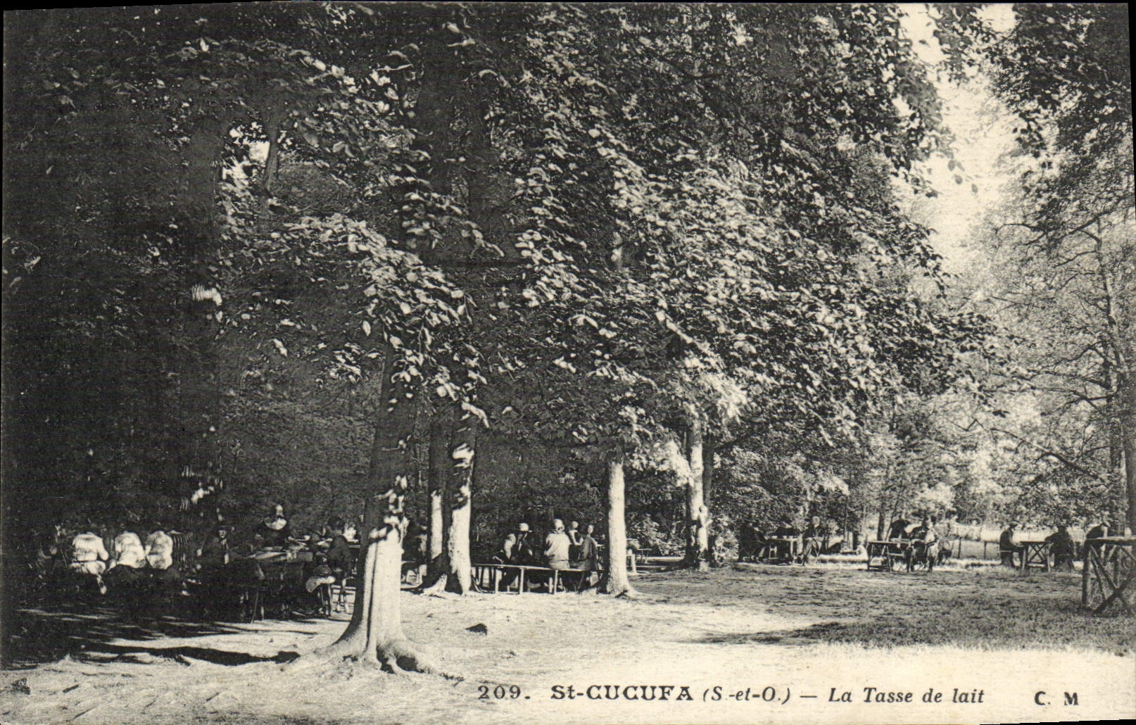 VINTAGE POSTCARD St Cucufa the Milk Cup