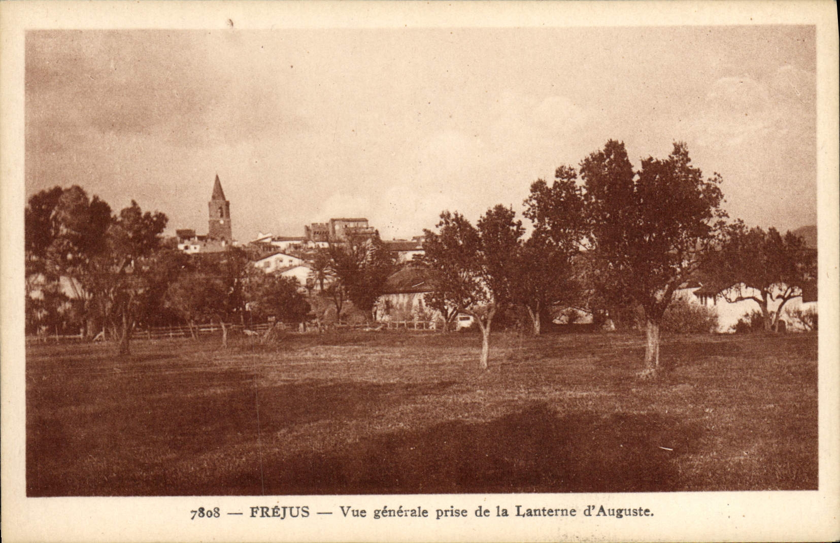 CPA Frejus Vue Generale Prise De La Lanterne D'Auguste