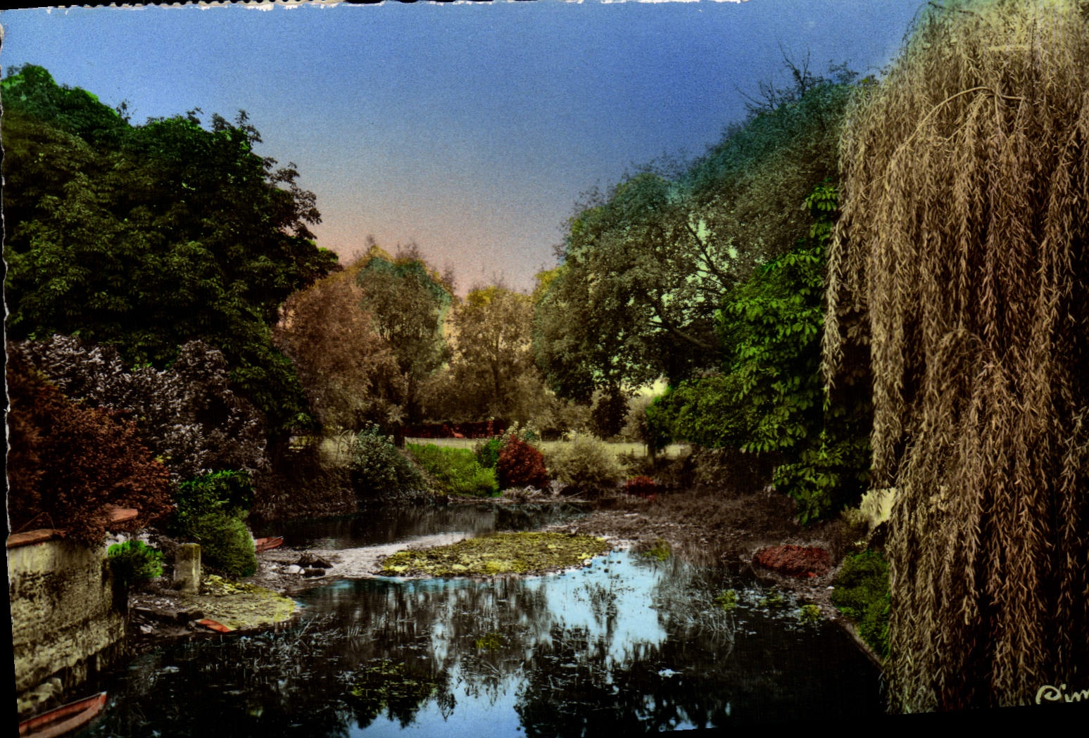 MODERN CARD Buzancais Edges De I' Indre