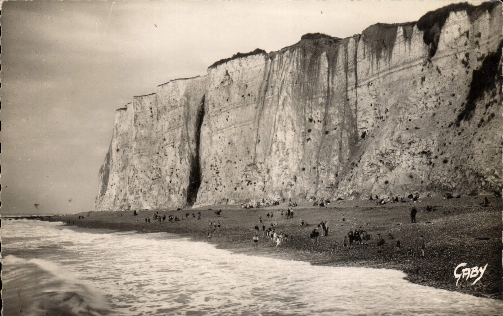 MODERN CARD Seas Les Bains Cliffs