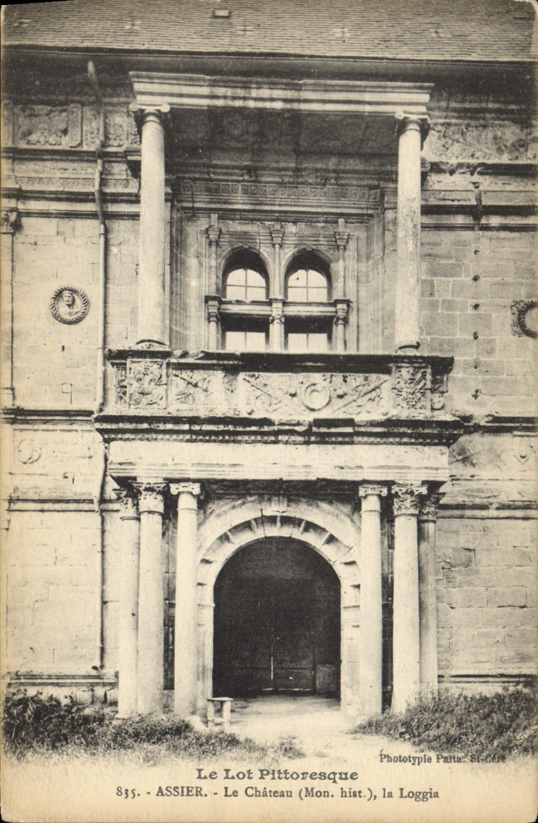 CPA Assier Le Chateau La loggia