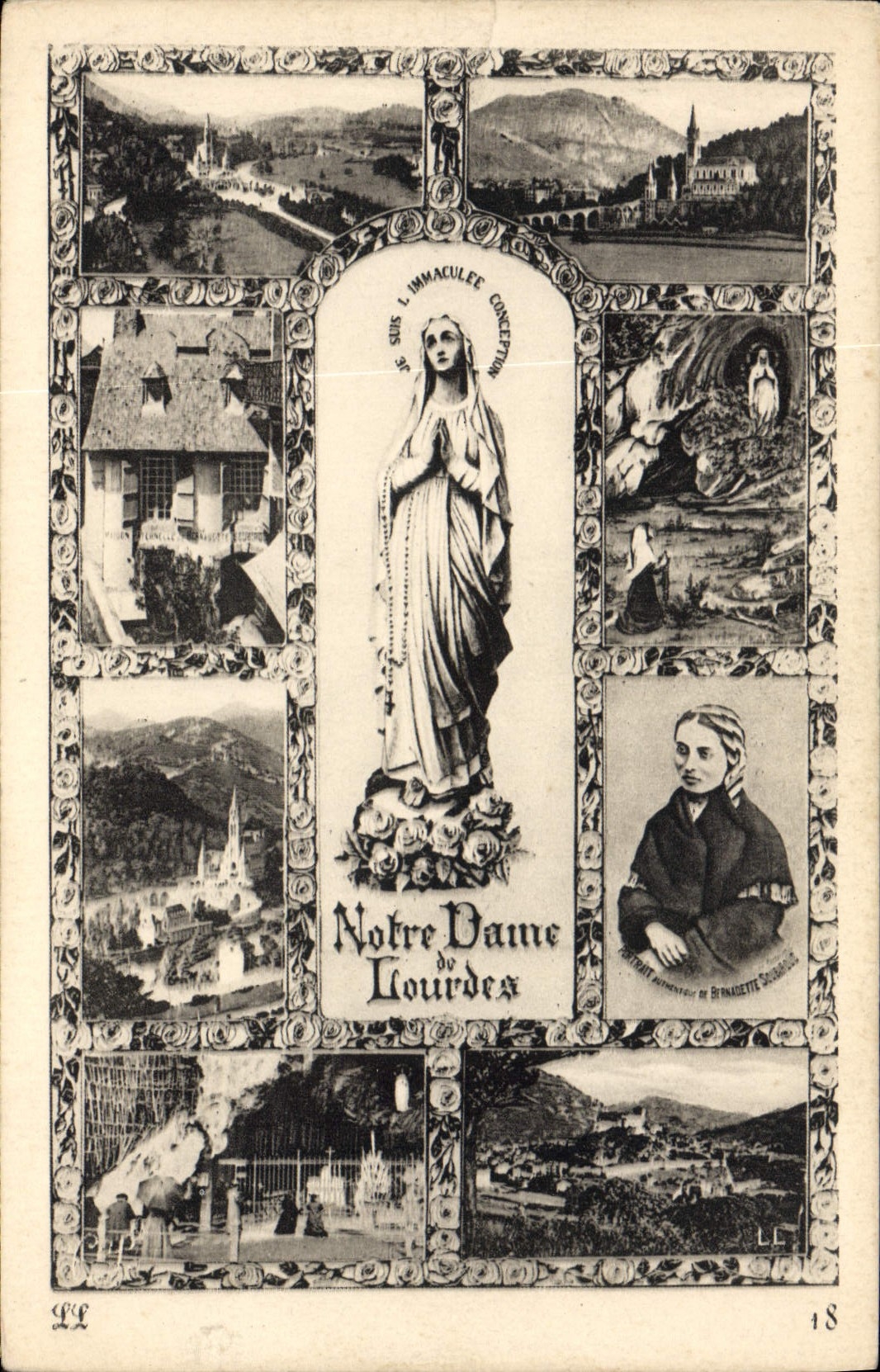 CPA Notre Dame De Lourdes Bernadette Soubirous