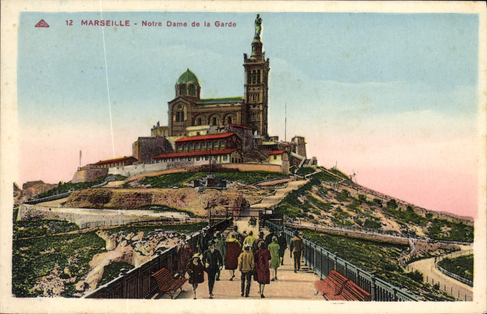 CPA Marseille Notre Dame De La Garde