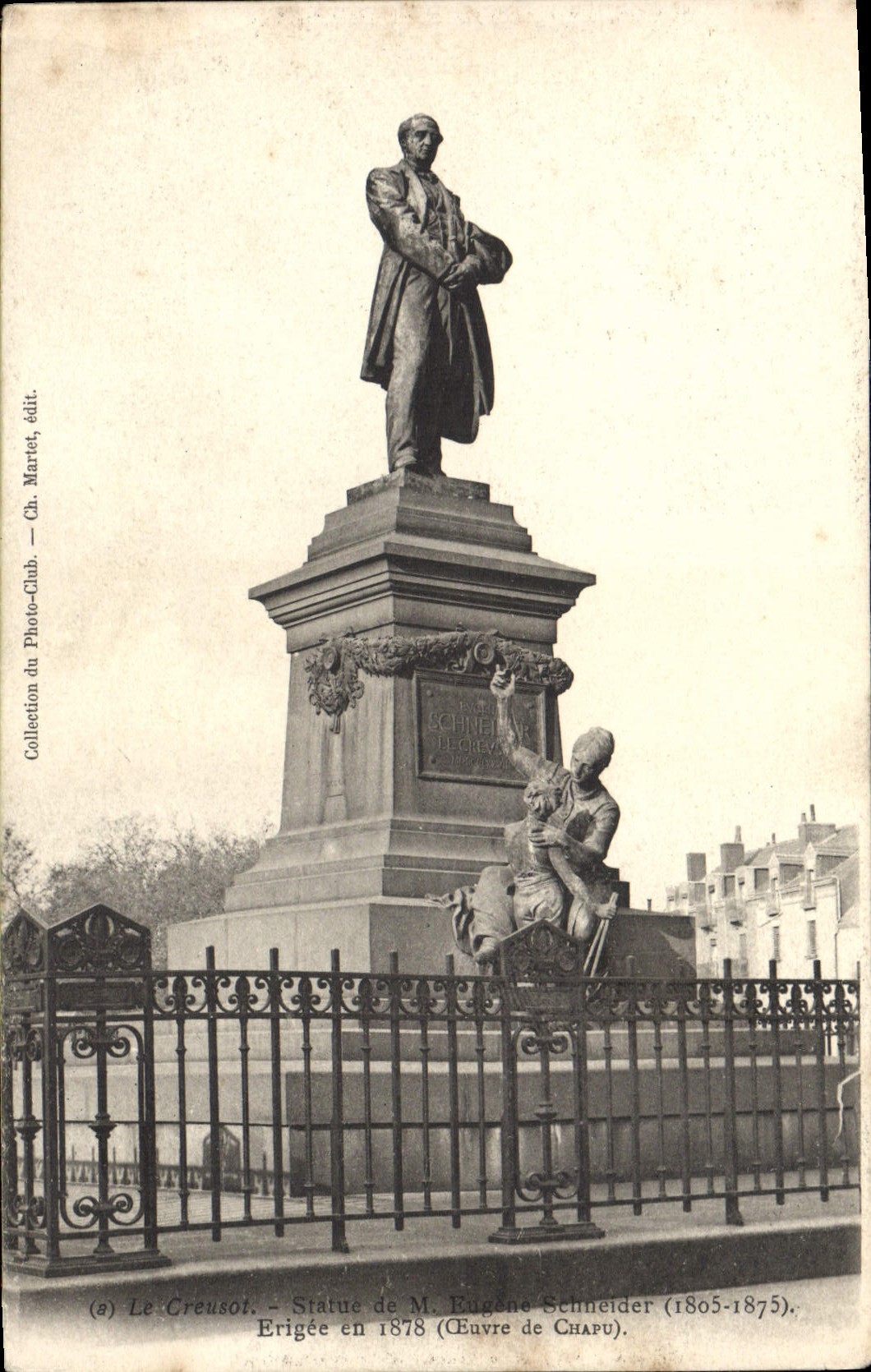 VINTAGE POSTCARD Creusot Rules of Mr. Eugene Schneider