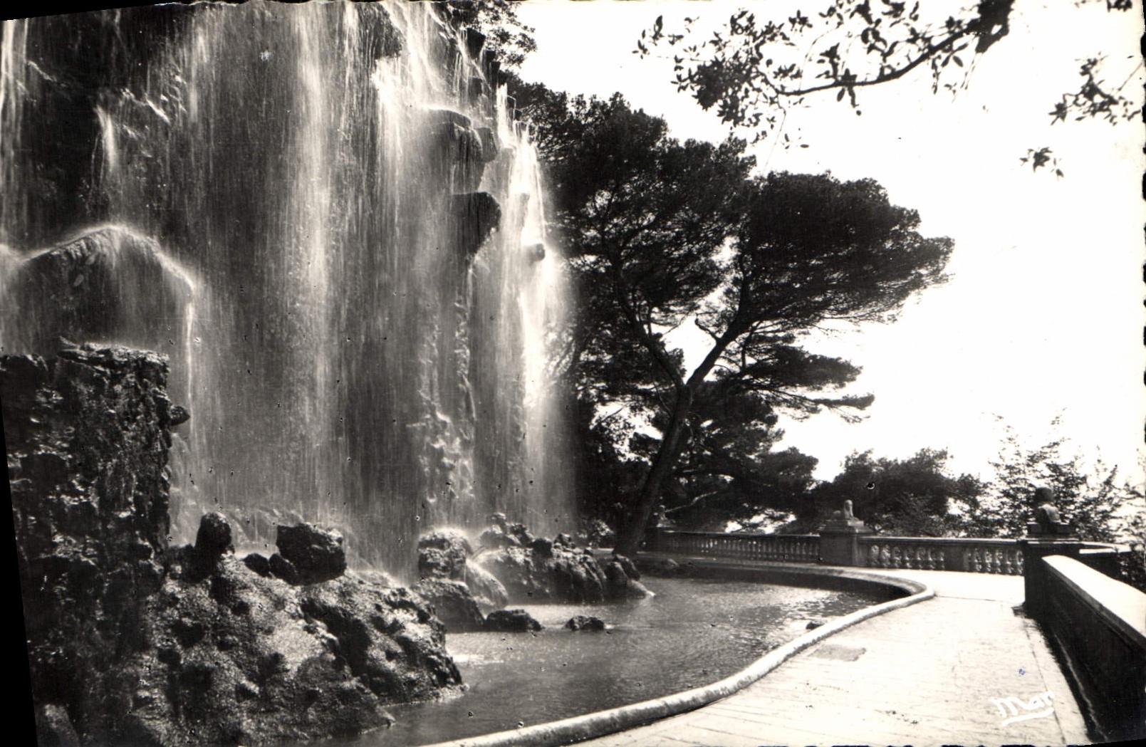 CPM Nice La Cascade du Chateau