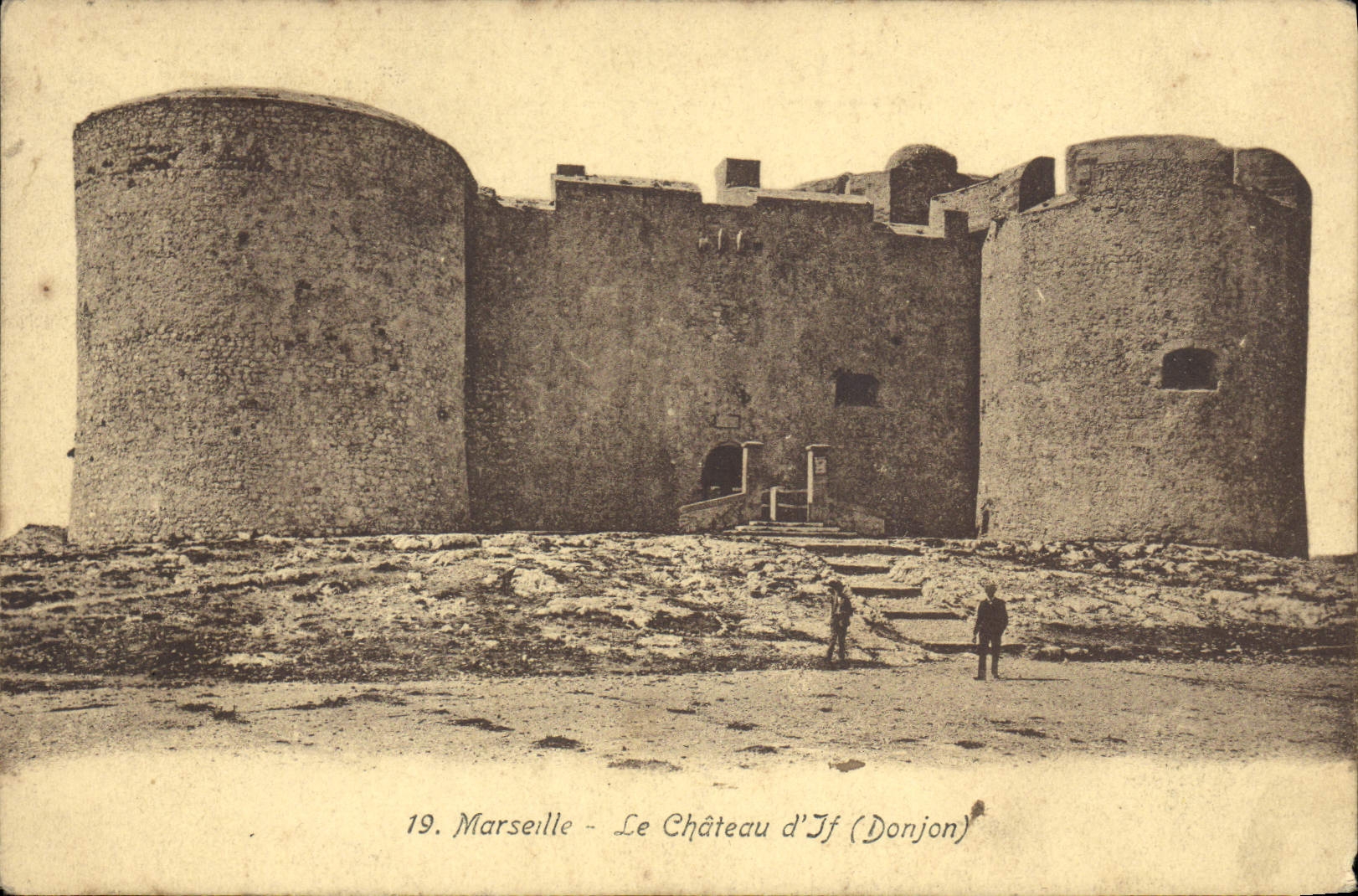 CPA Marseille Le Chateau d'If Donjon