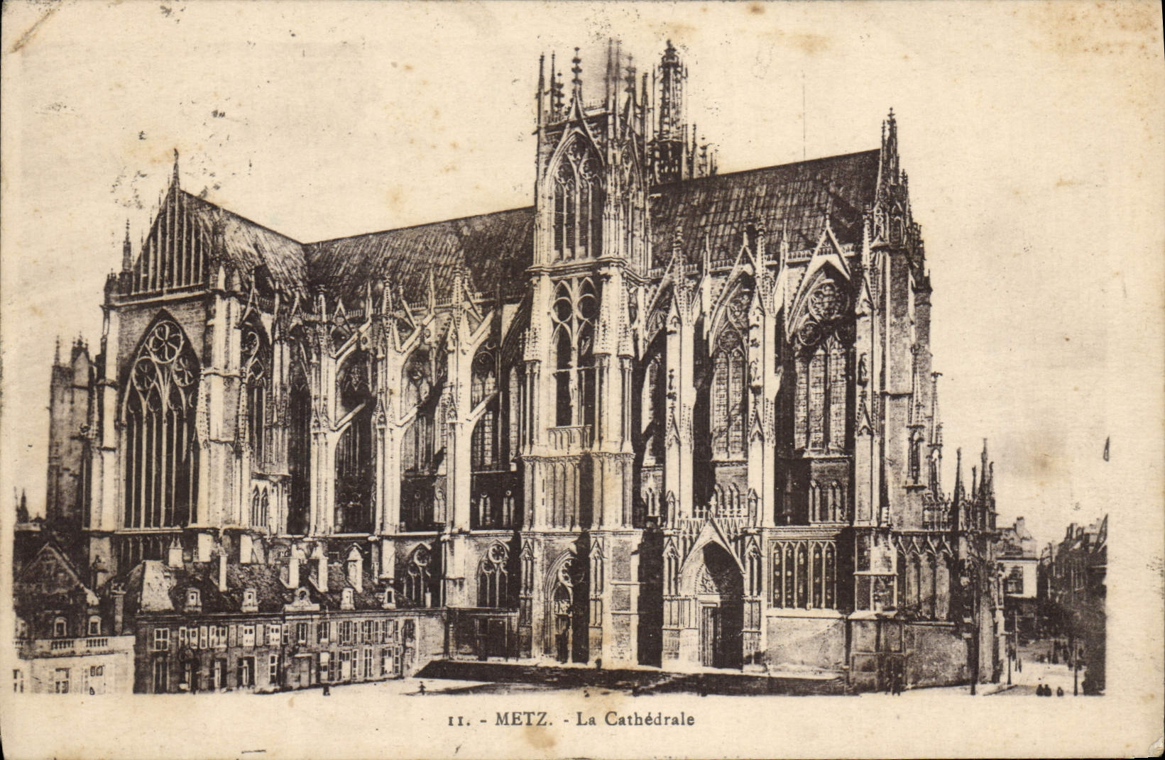 CPA Metz La Cathedrale