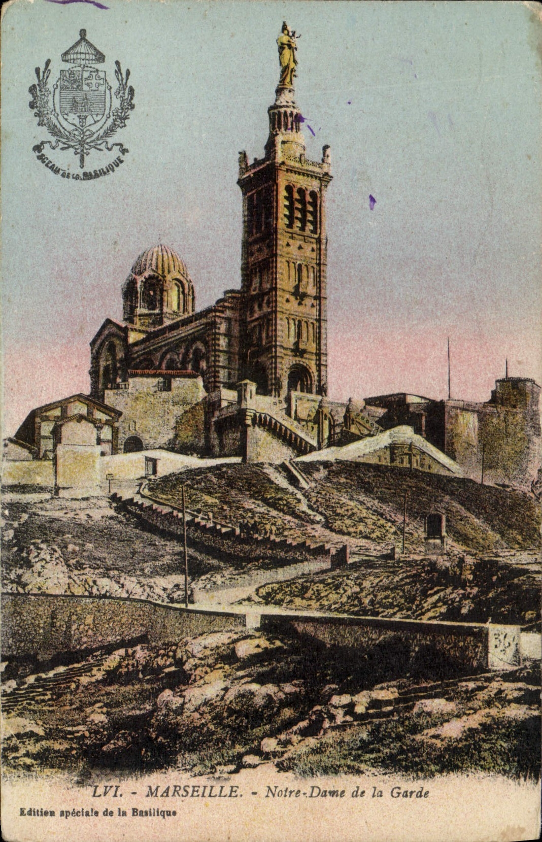 CPA Marseille Notre Dame de la Garde