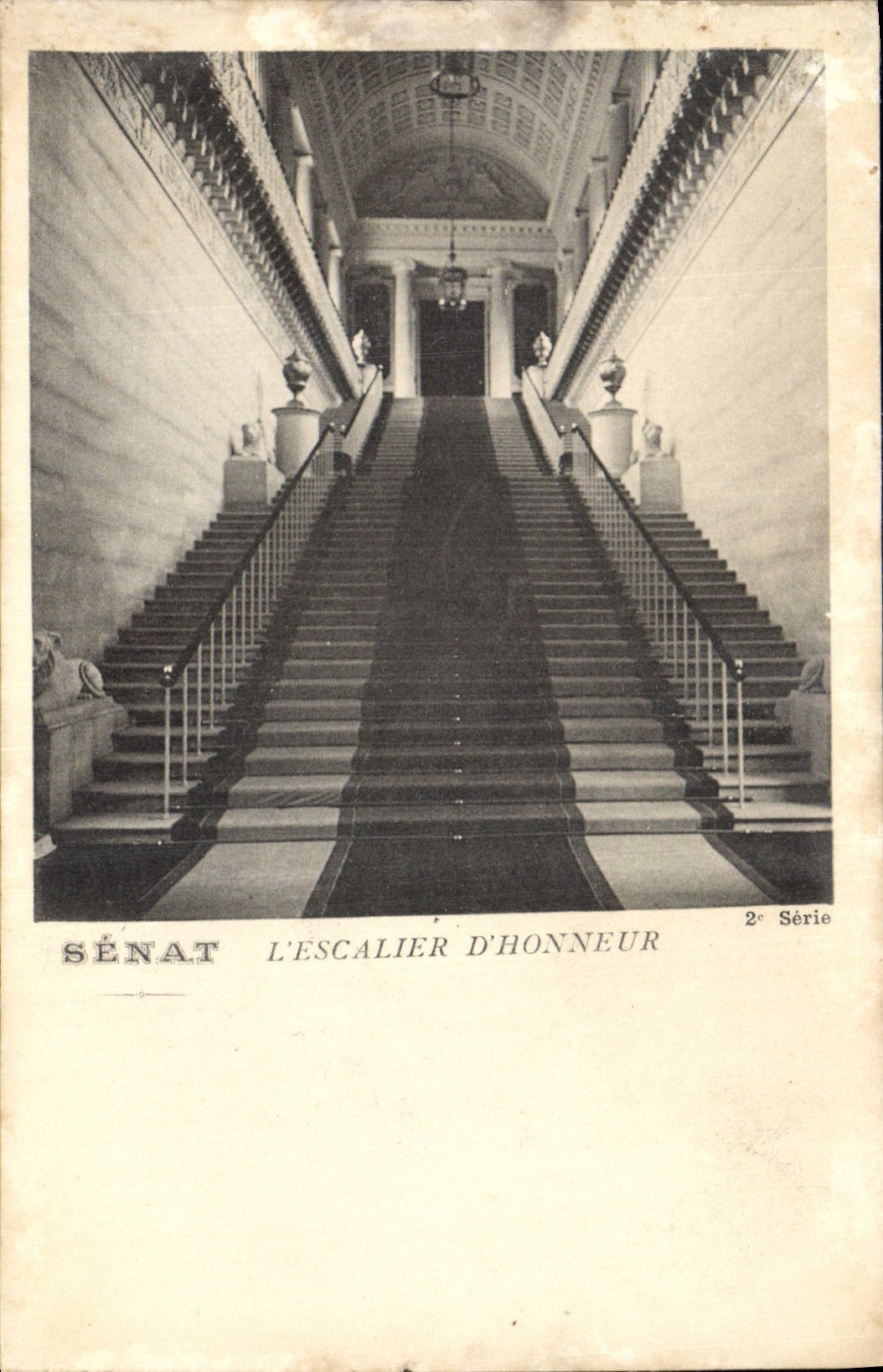 CPA Senat L'Escalier D'Honneur