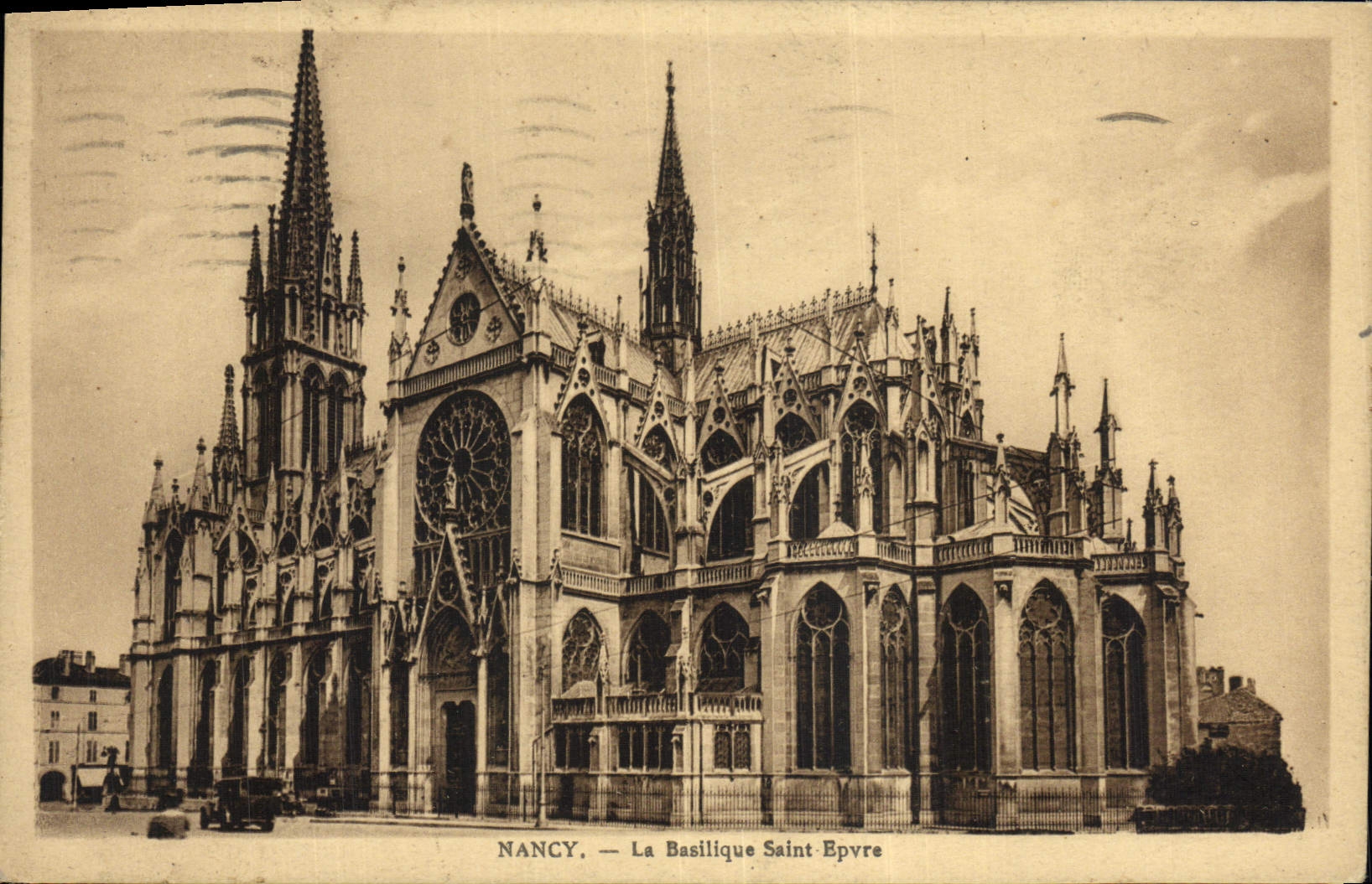 CPA Nancy La Basilique Saint Epvre