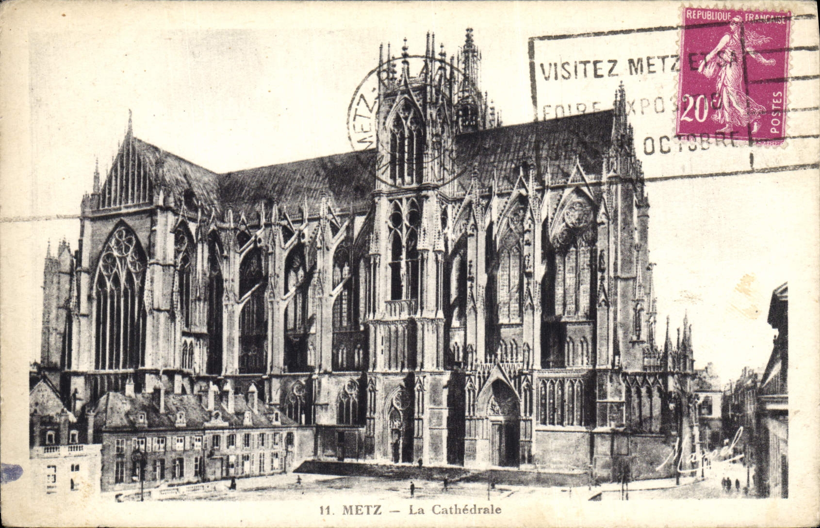 CPA Metz La Cathedrale