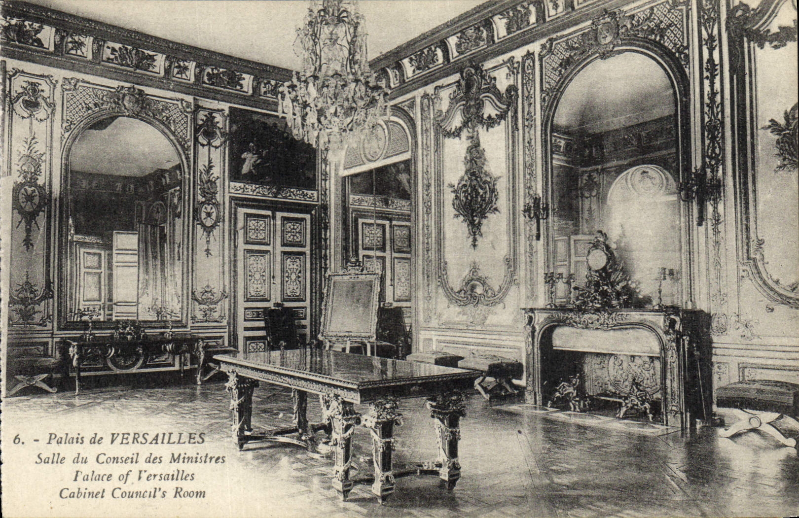 CPA Versailles Salle du Conseil des ministres