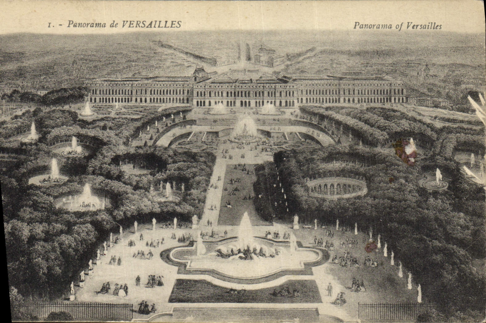 CPA Versailles Panorama 