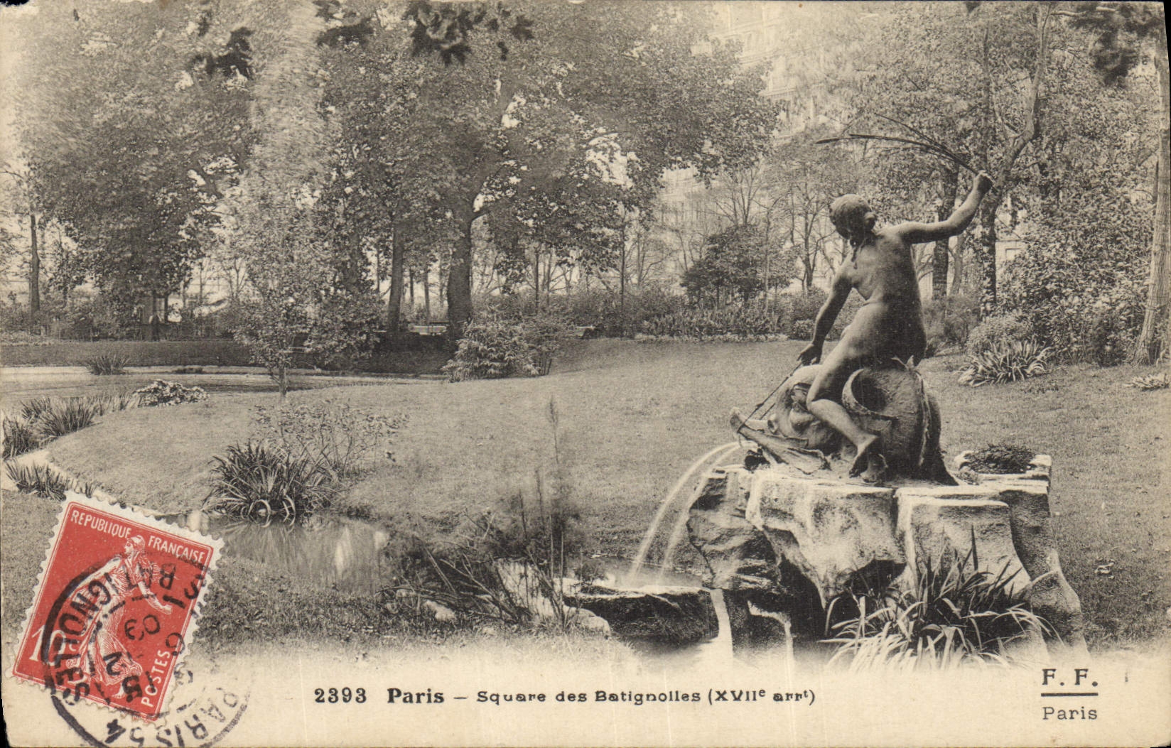CPA Paris Square des Batignolles 