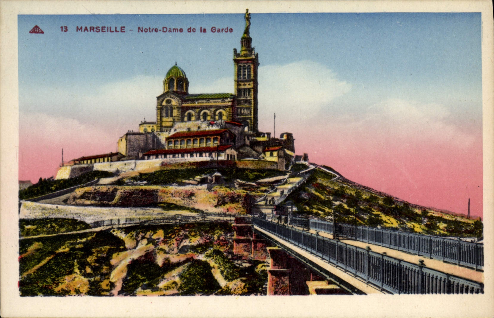 CPA Marseille Notre Dame de la Garde