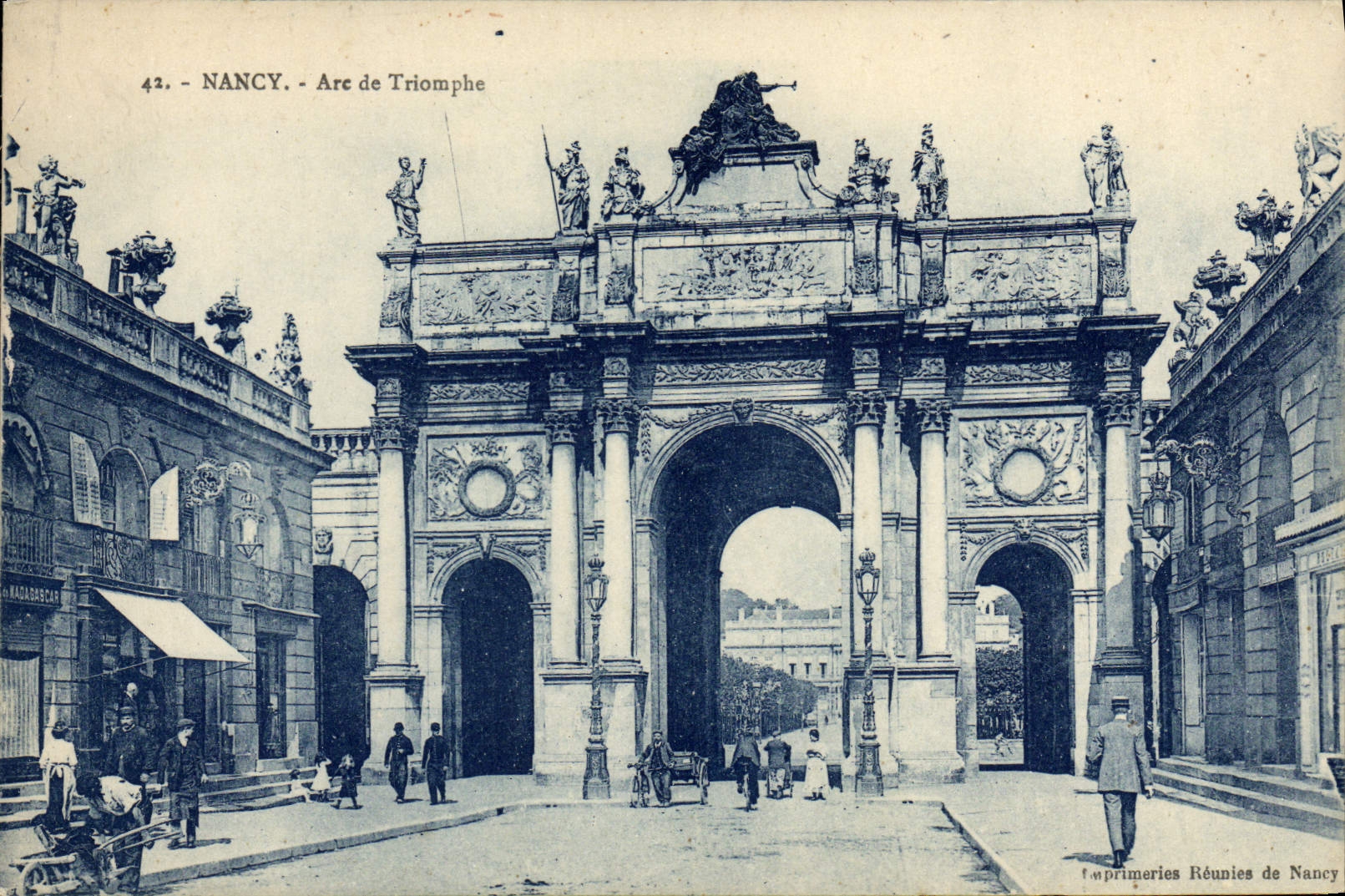 CPA Nancy Arc de Triomphe