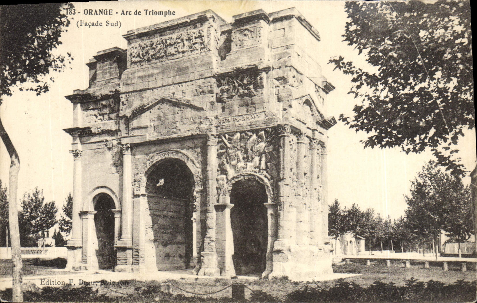 CPA Orange Arc de Triomphe