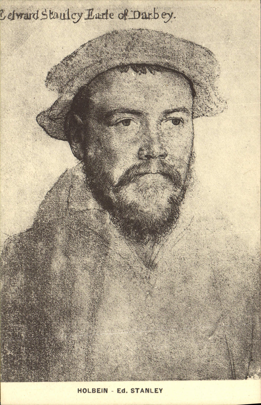 VINTAGE POSTCARD Holbein ED Stanley