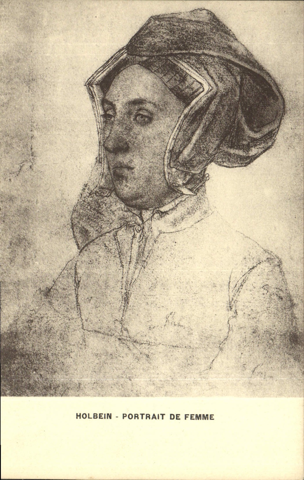 CPA Holbein Portrait De Femme
