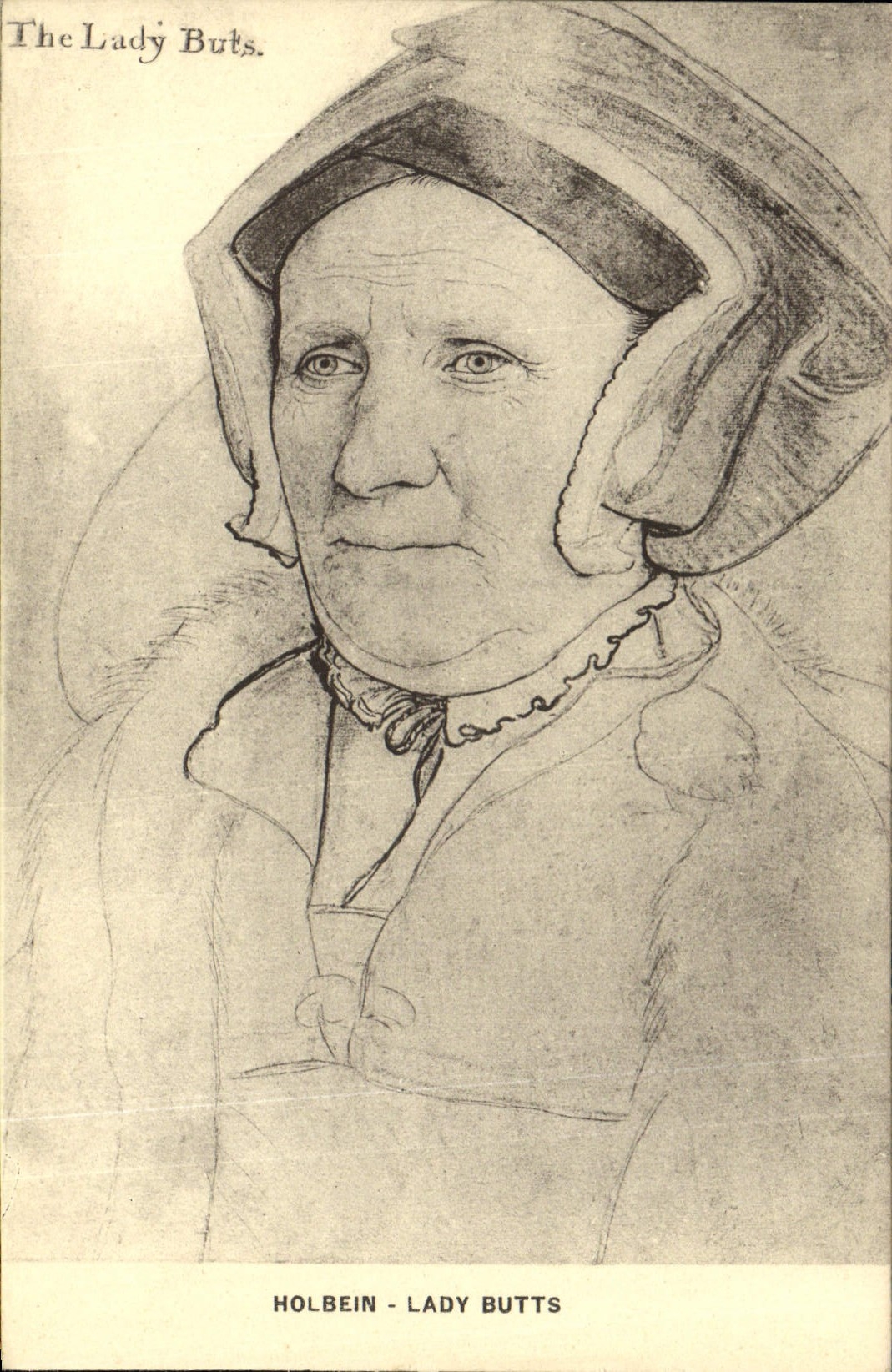 CPA Holbein Lady Butts