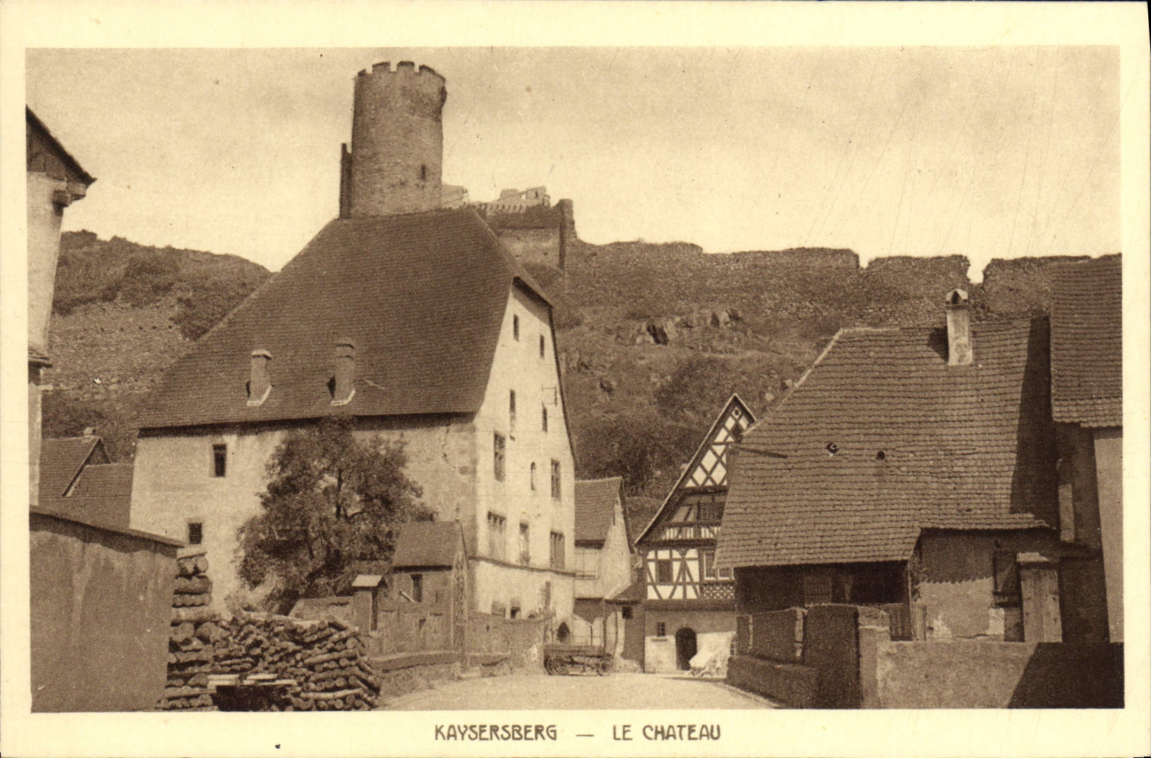 CPA Kaysersberg Le Chateau