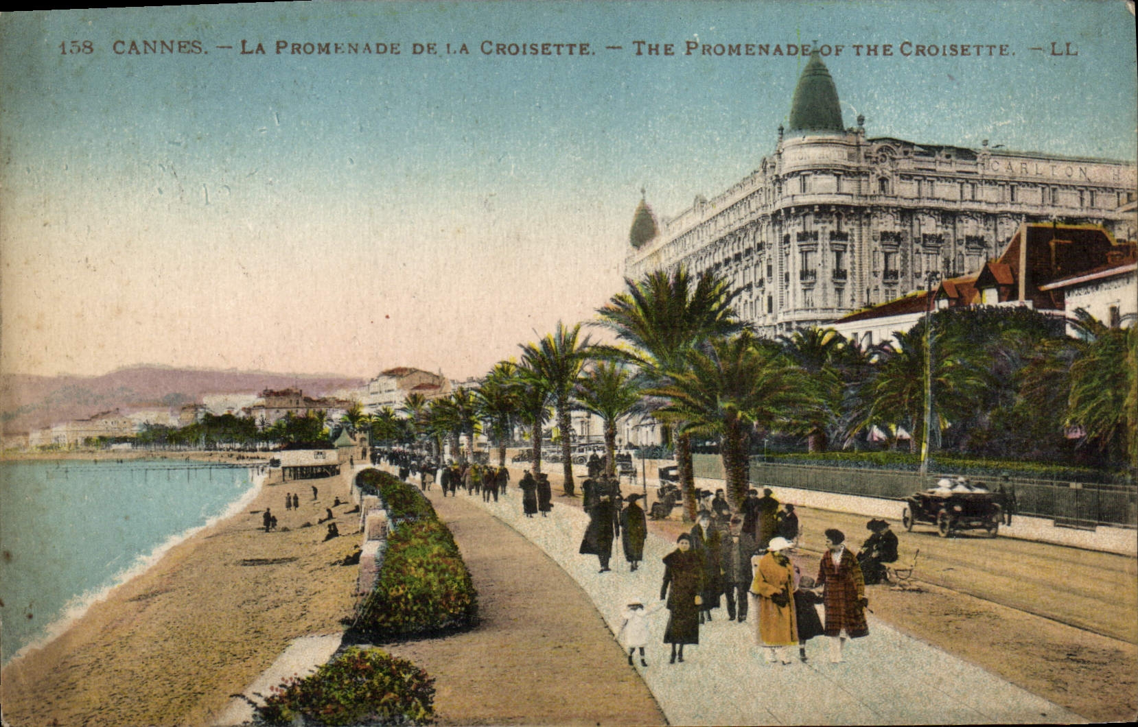 CPA Cannes La Promenade De la Croisette 
