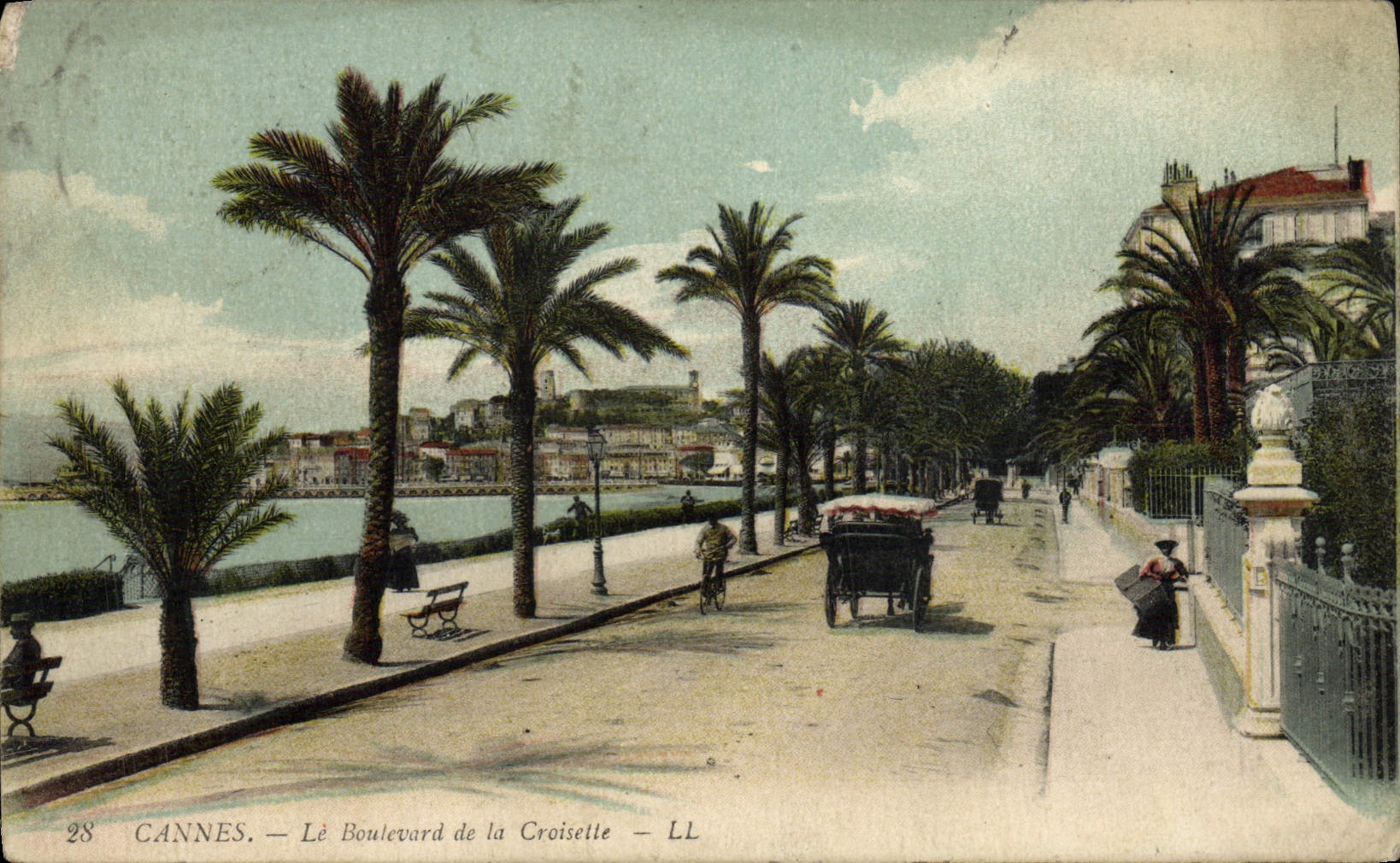 CPA Cannes Le Boulevard de la Croisette