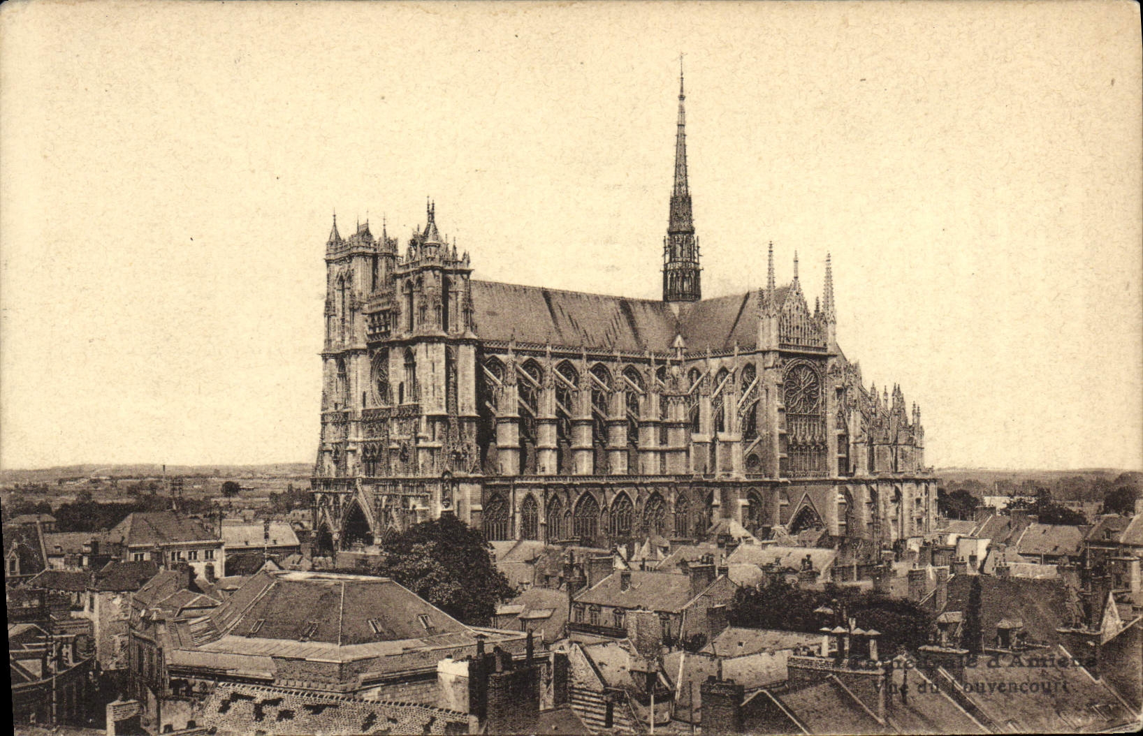 CPA Amiens Cathedrale 