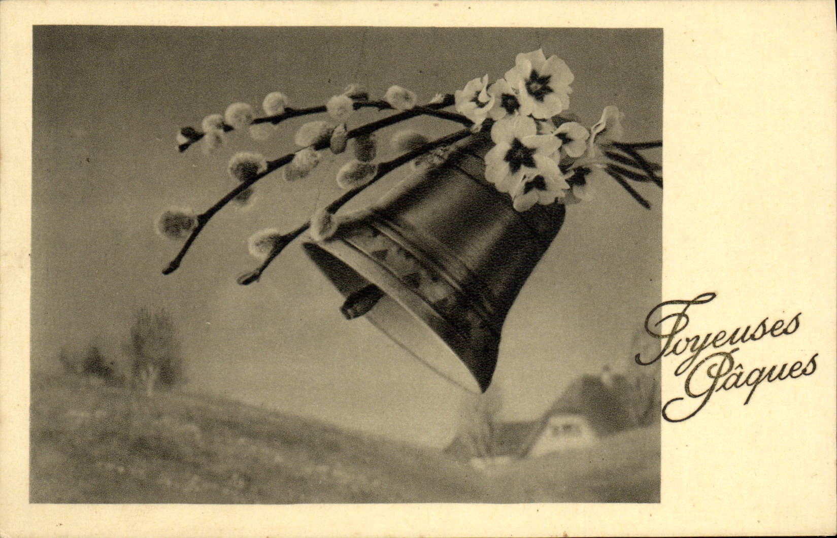 VINTAGE POSTCARD Merry Easter