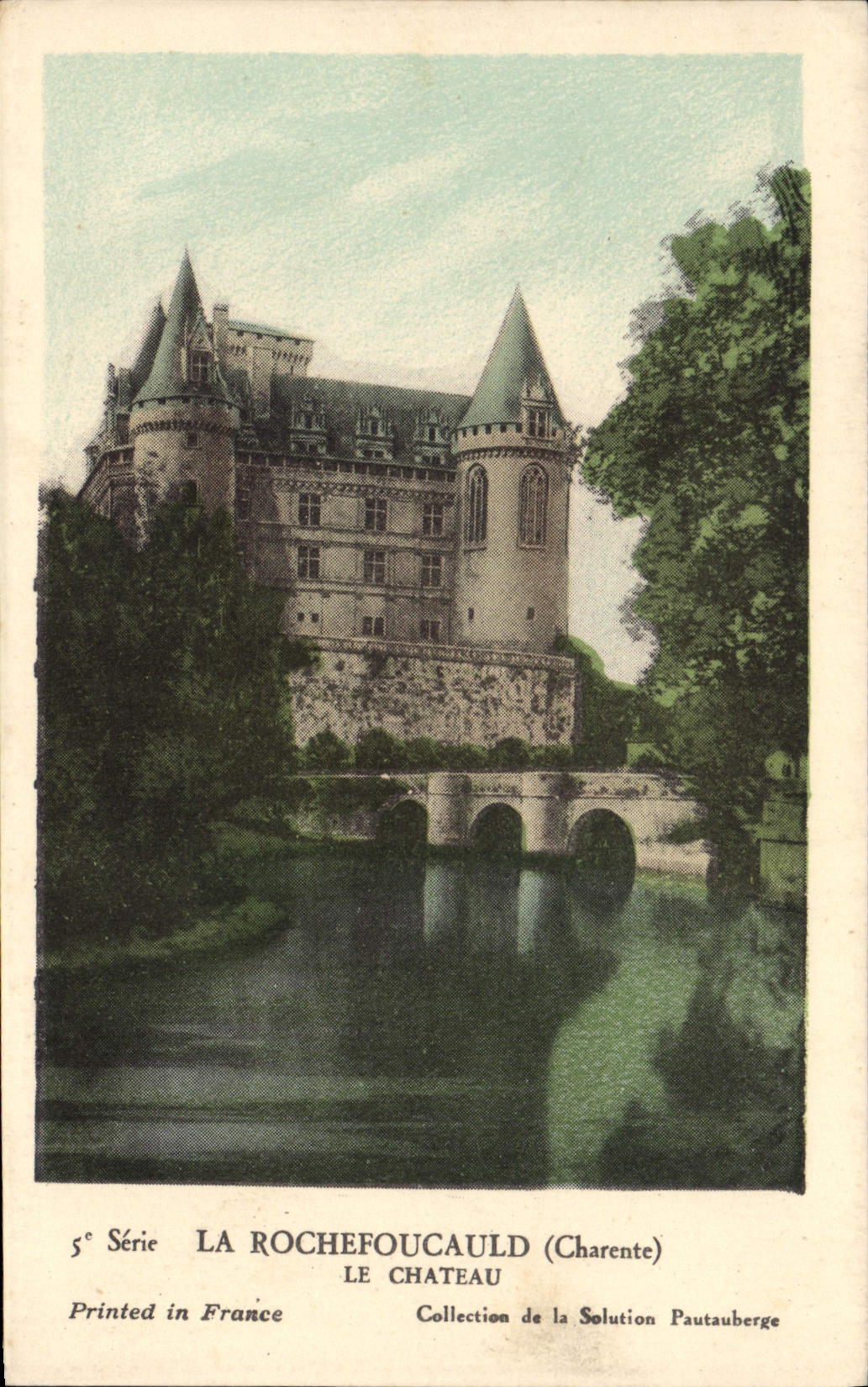CPA La Rochefoucauld Le Chateau