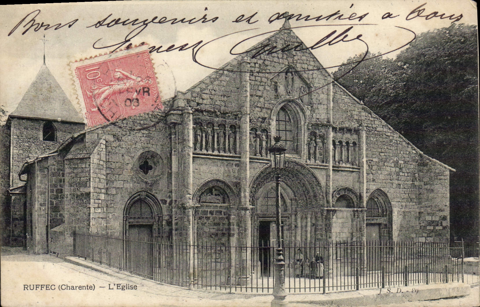 CPA Ruffec L'Eglise
